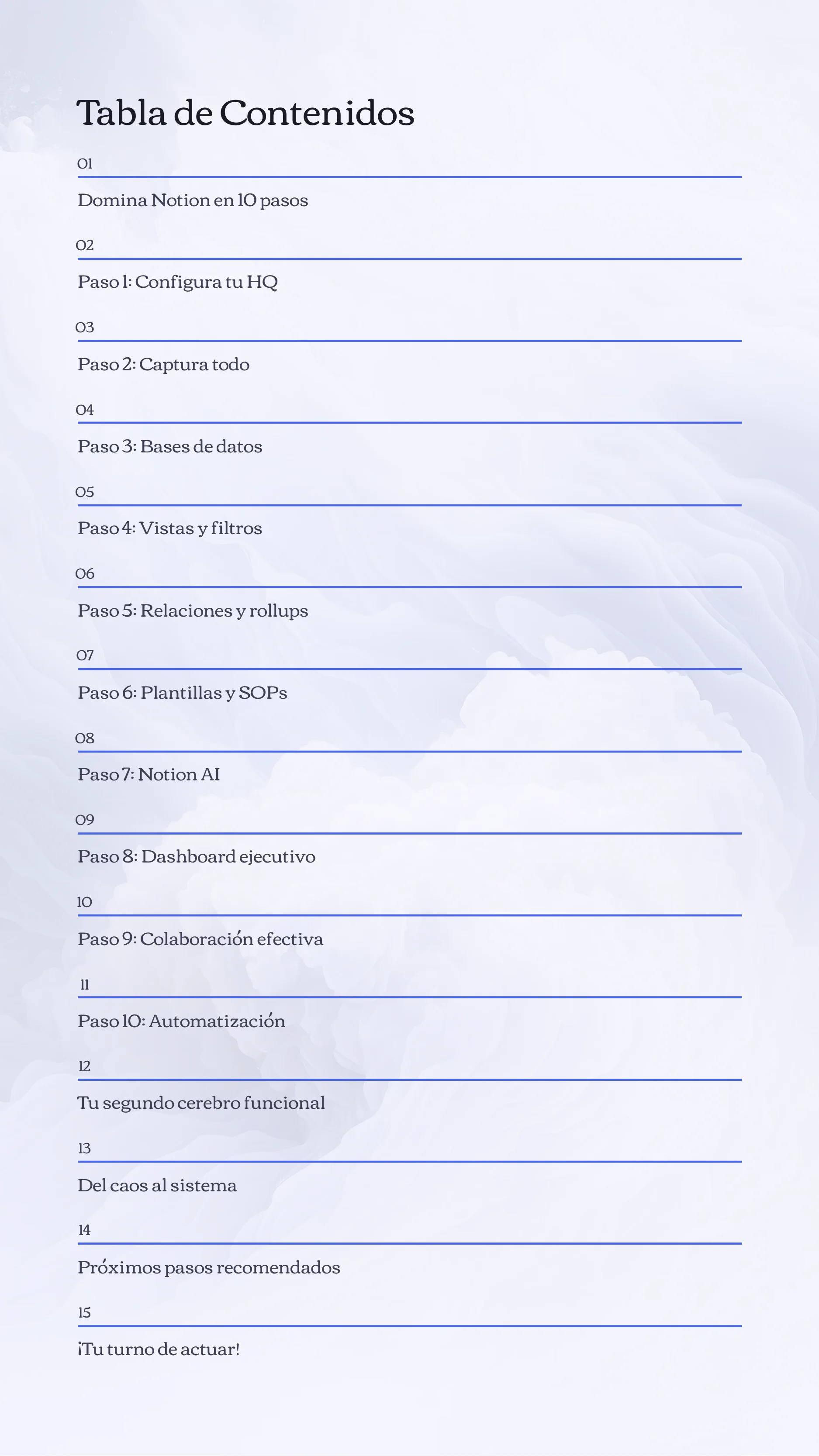 Master Notion In 10 Steps — Page 2