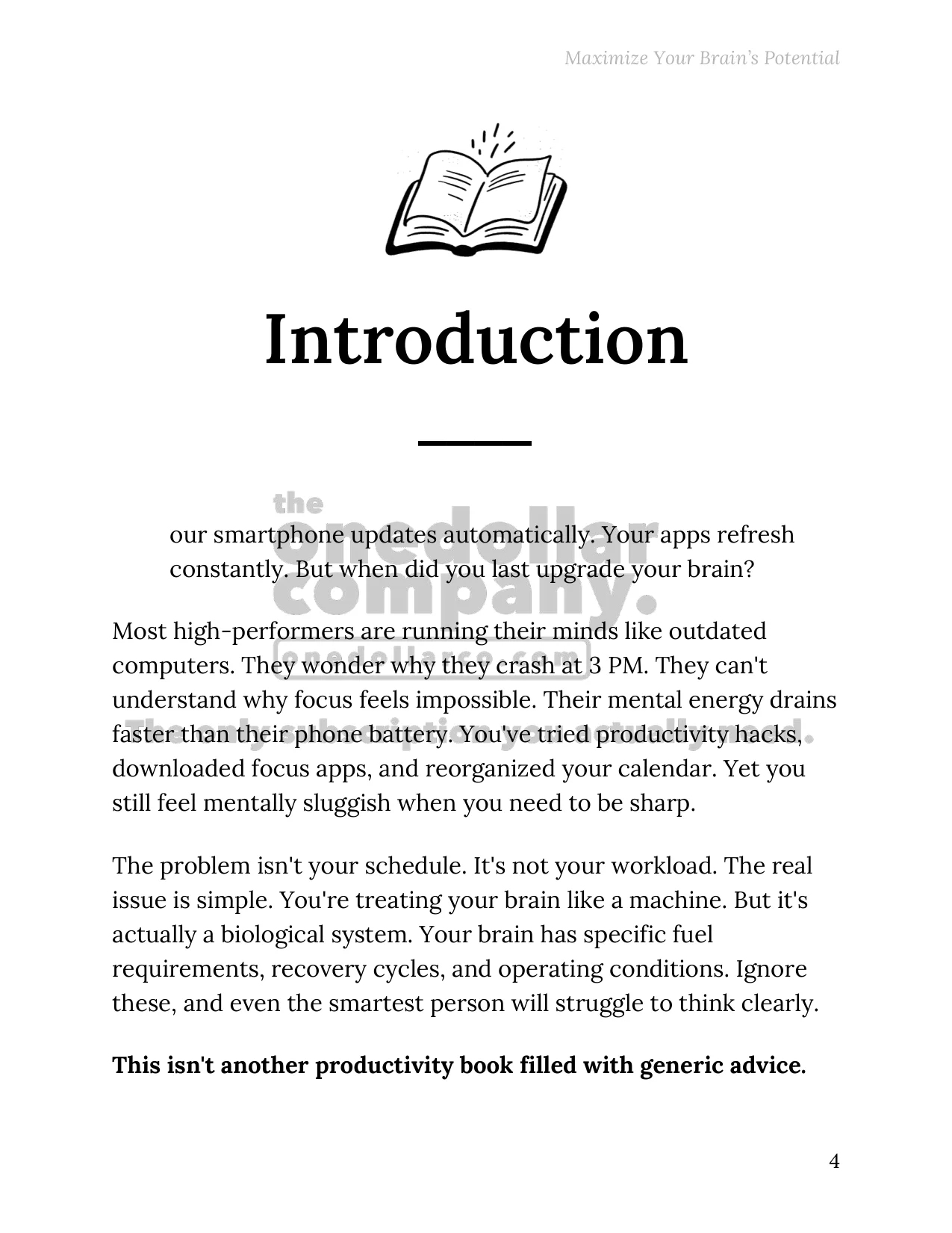 Maximize Your Brain’s Potential — Page 4