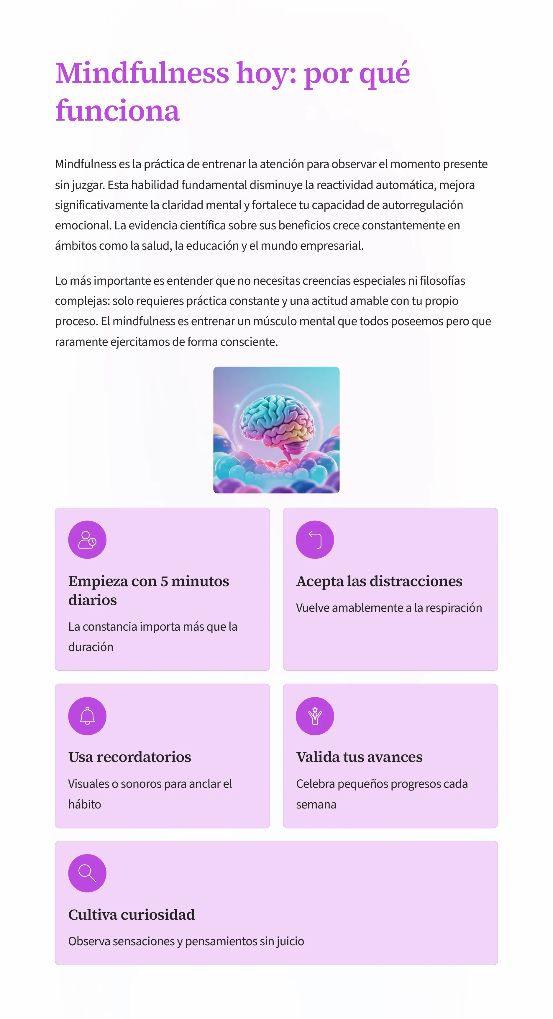 Meditation Mindfulness and Mental Well being Course — Page 3