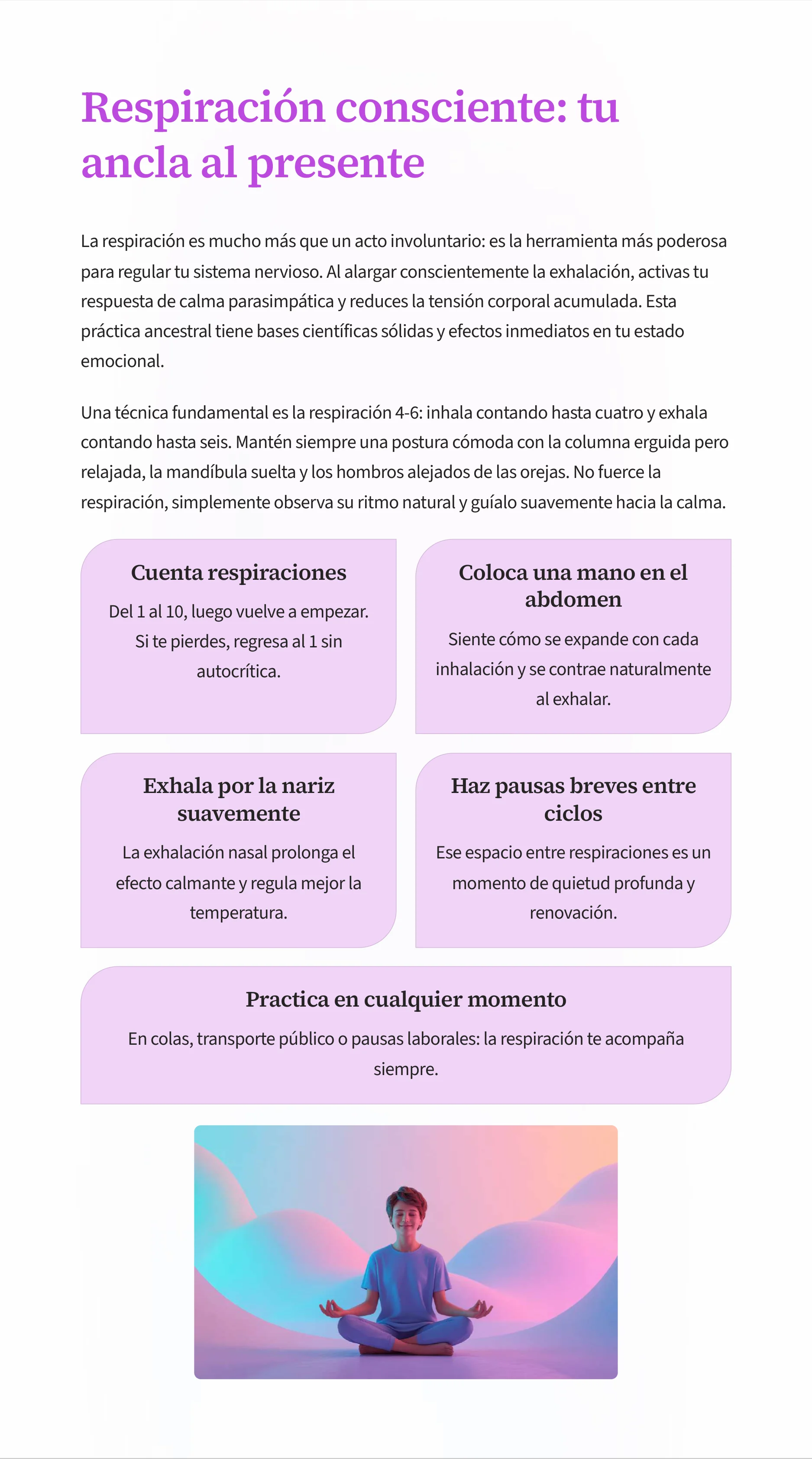 Meditation Mindfulness and Mental Well being Course — Page 4