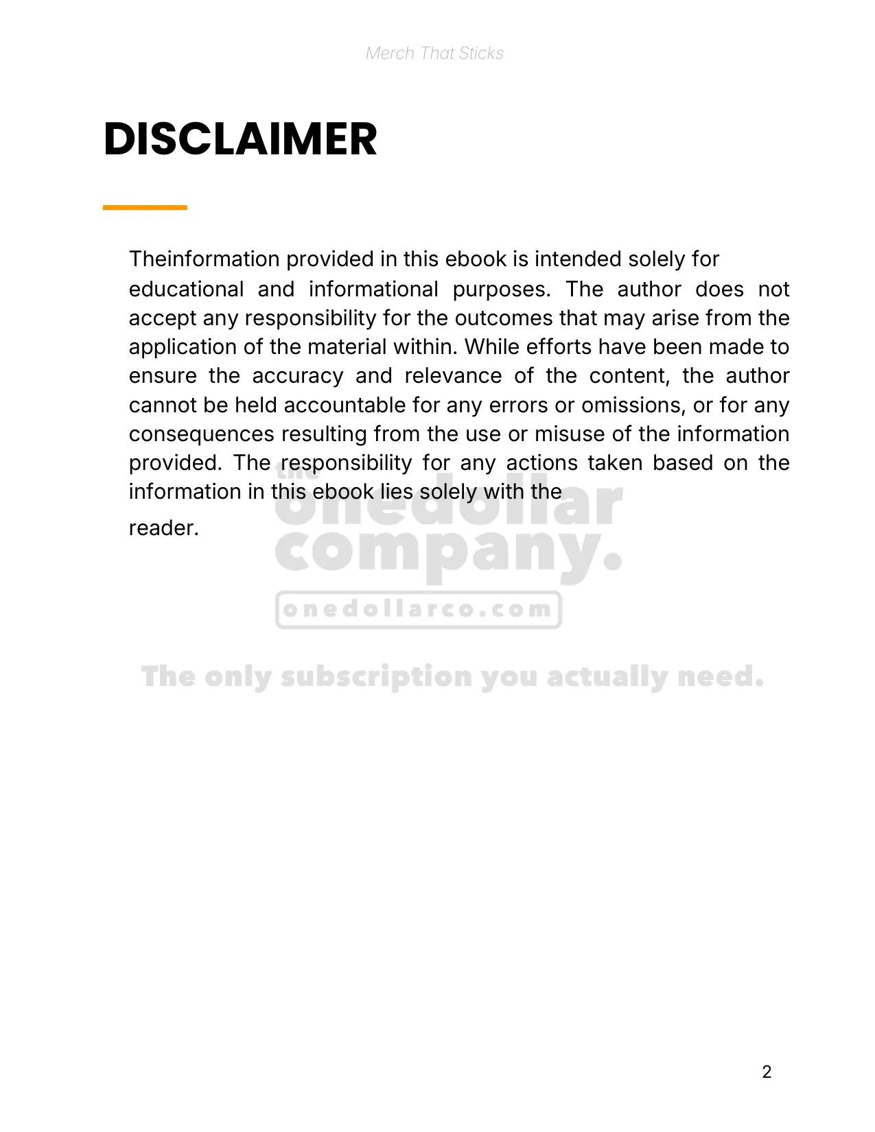 Merch That Sticks — Page 3