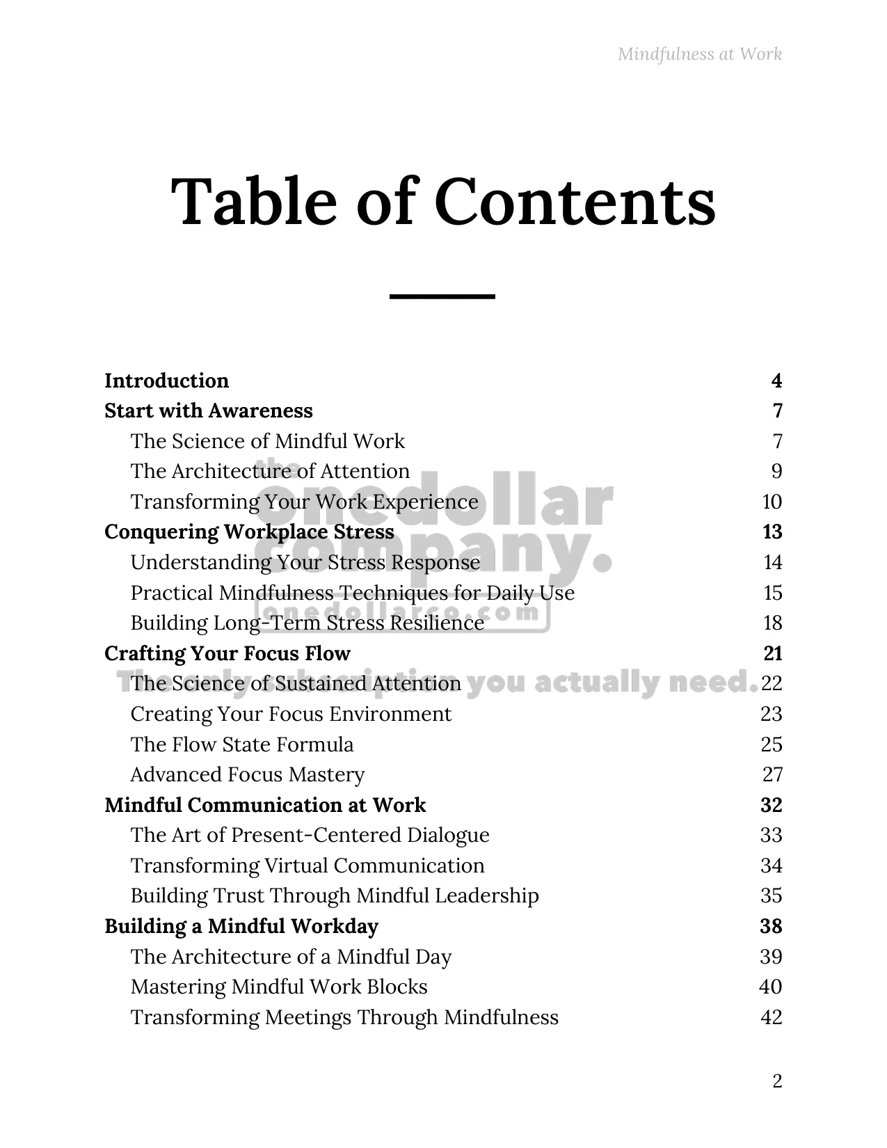 Mindfulness at Work — Page 2