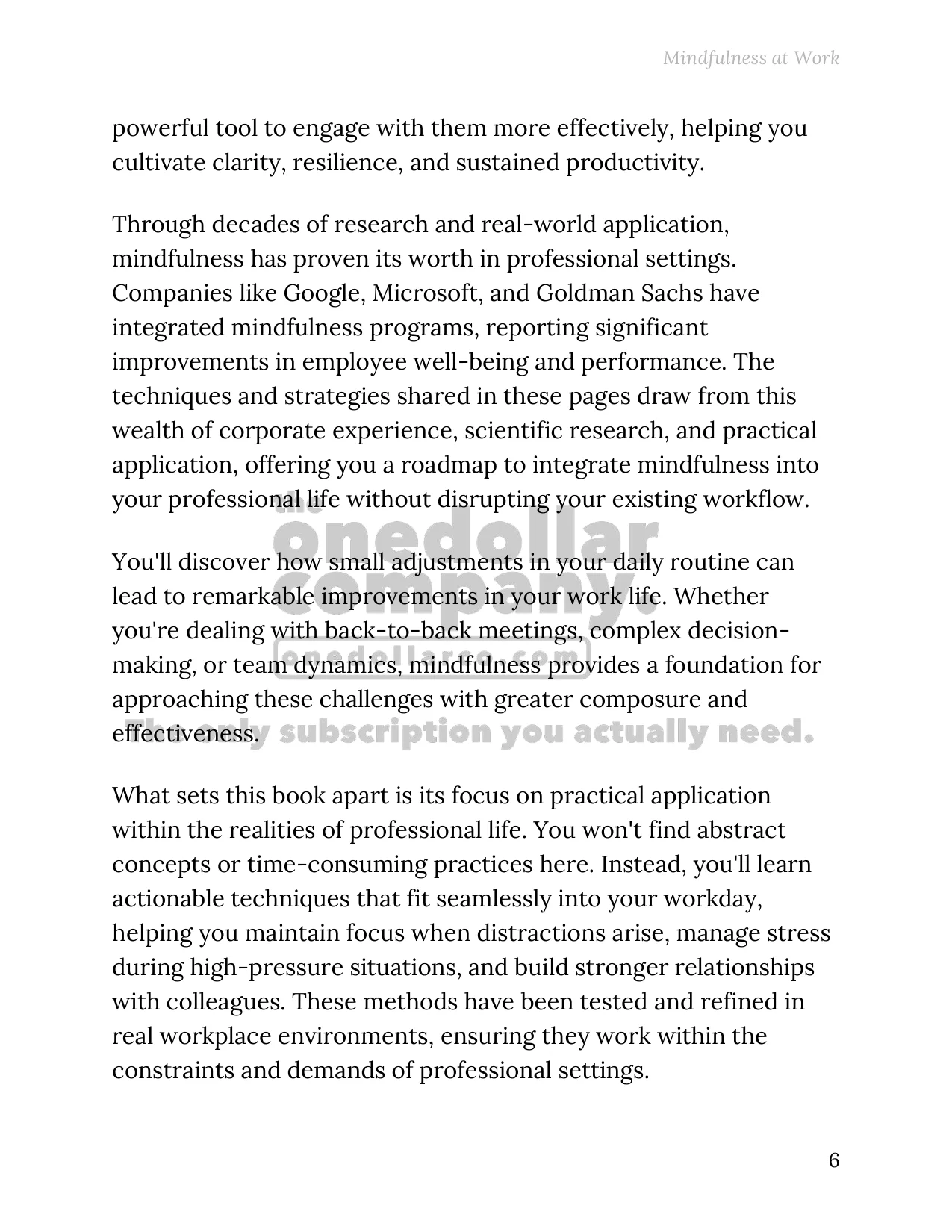 Mindfulness at Work — Page 6
