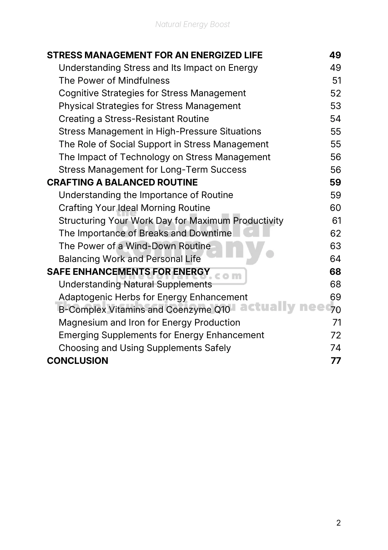 Natural Energy Boost — Page 3