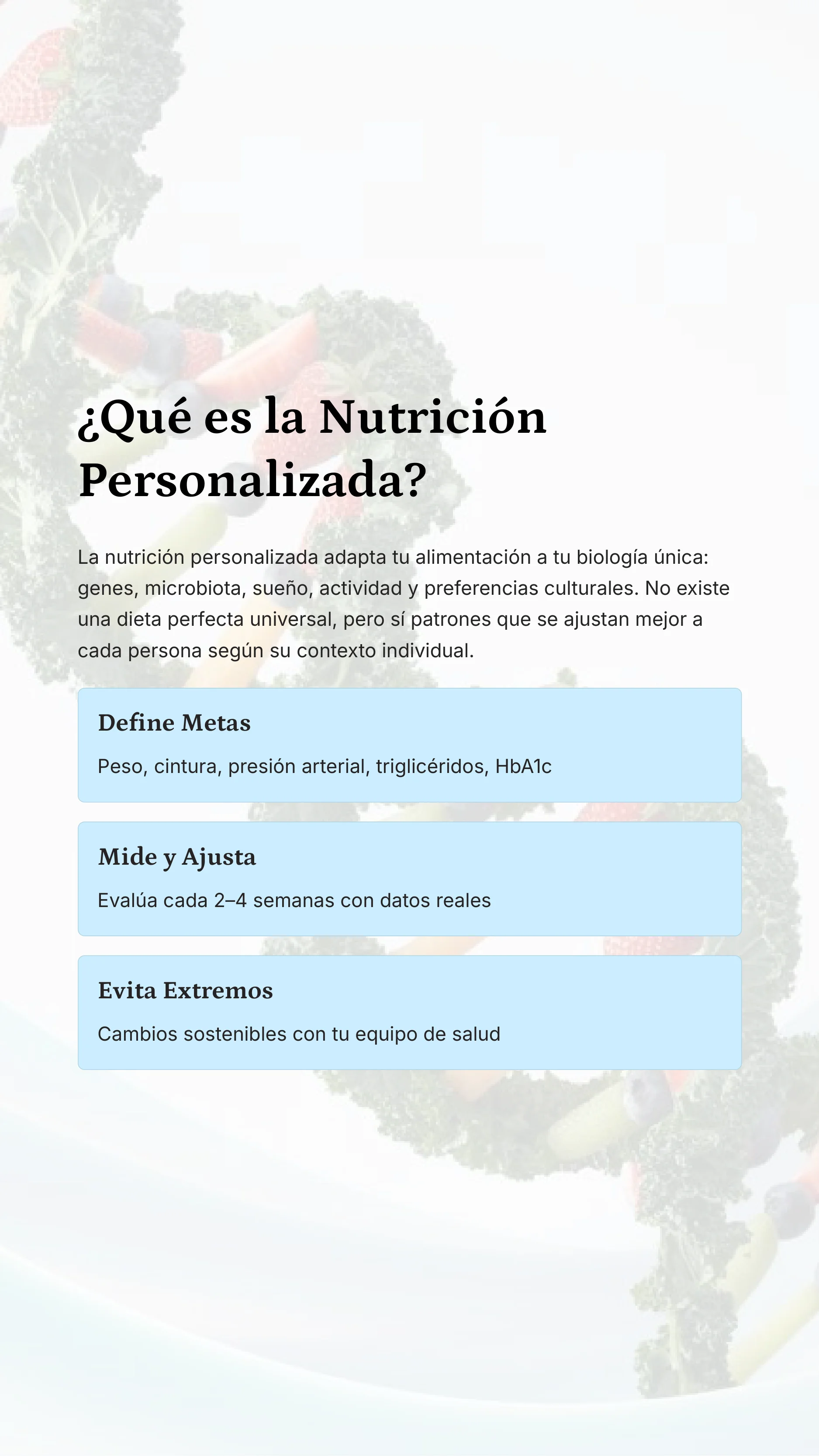 Personalized Clinical Nutrition: Your Genetics And Natural Food — Page 3