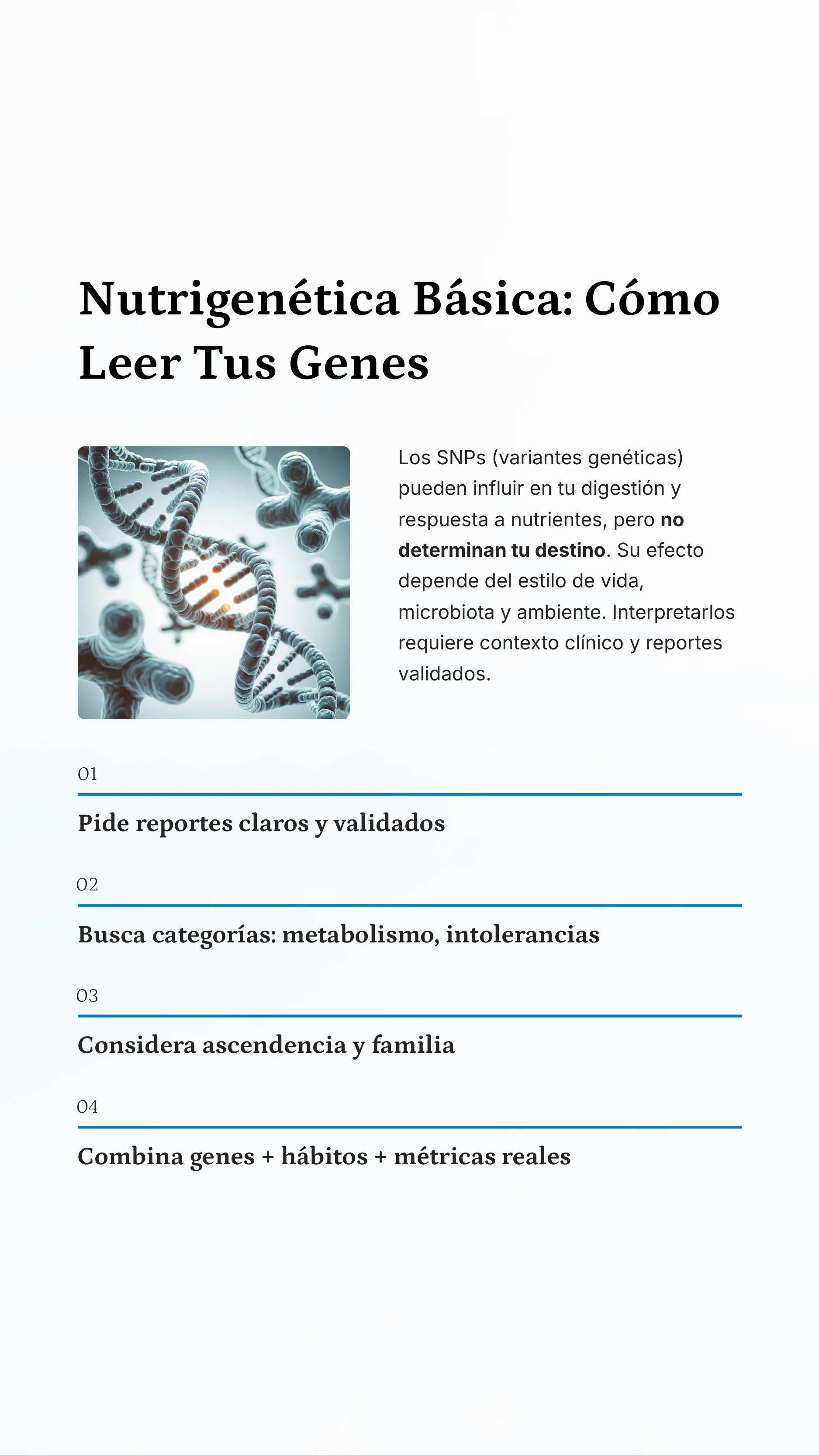 Personalized Clinical Nutrition: Your Genetics And Natural Food — Page 4