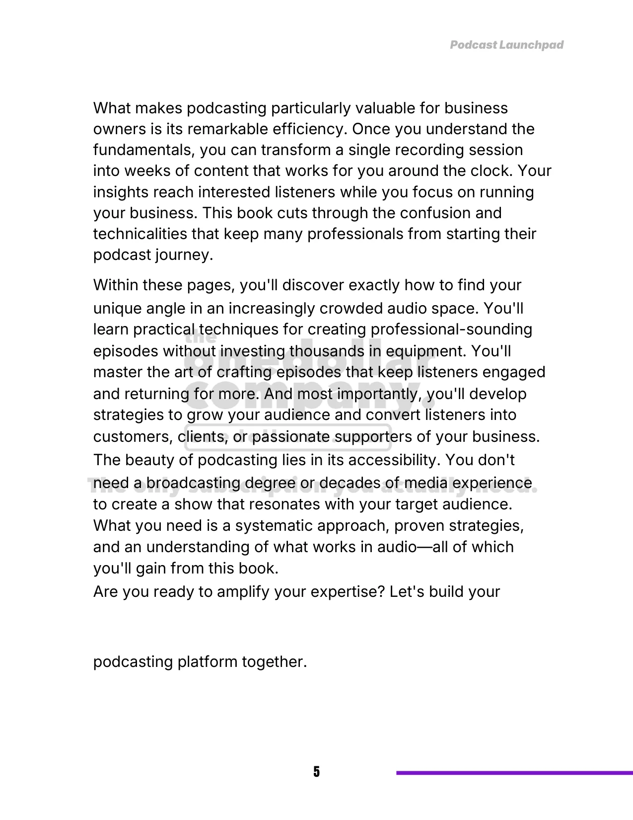 Podcast Launchpad — Page 6