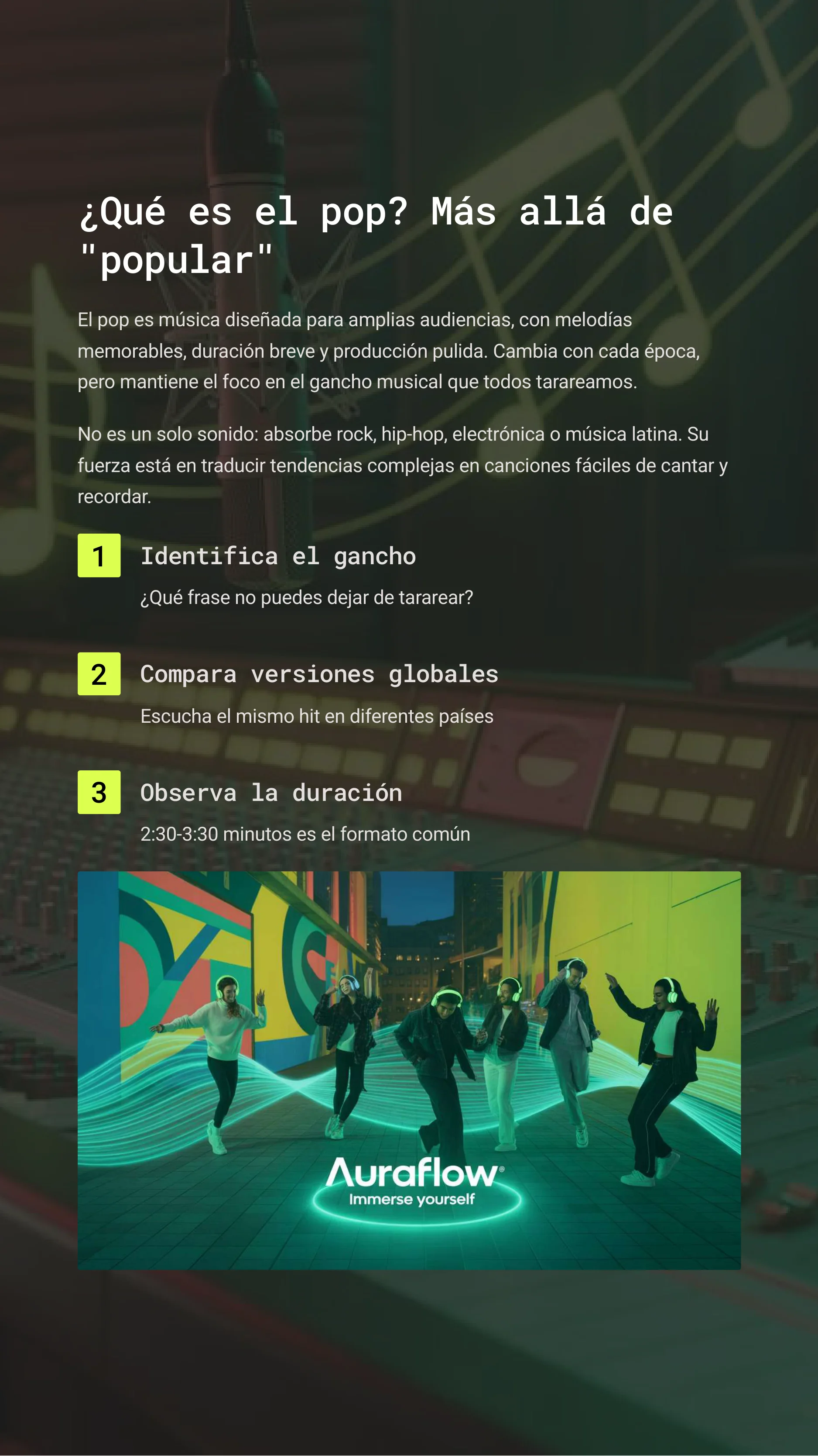Pop Music As A Cultural Influence — Page 3