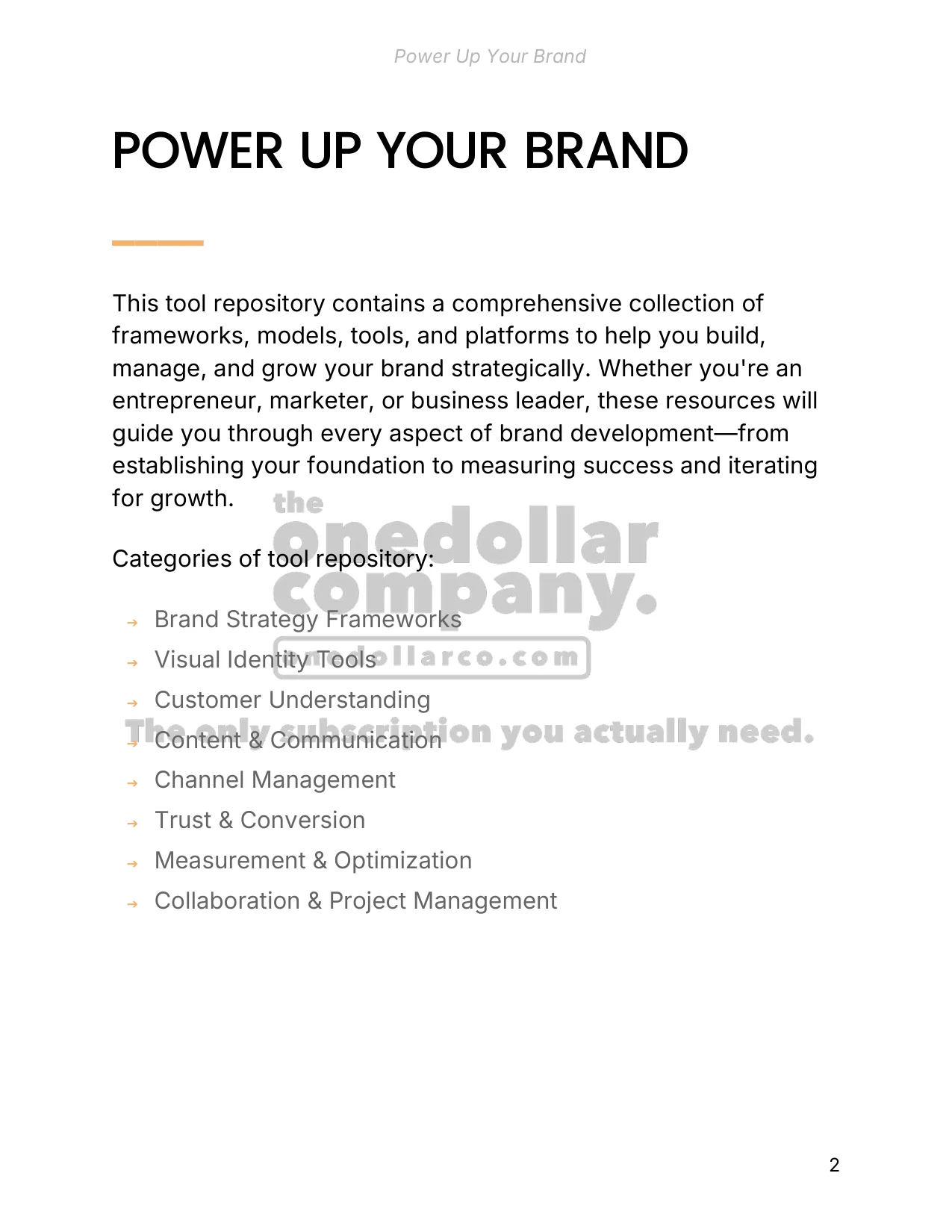 Power Up Your Brand — Page 2