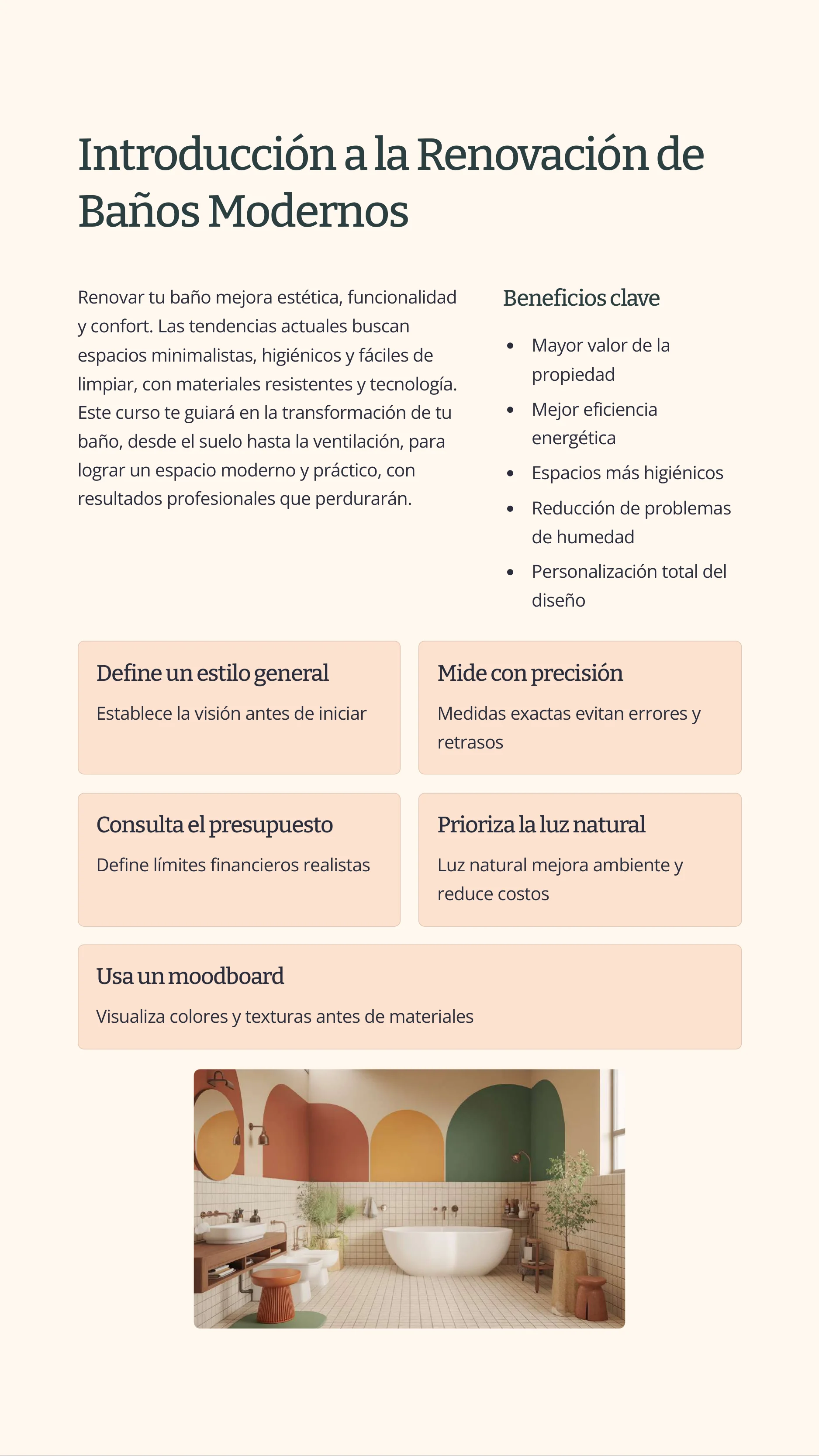 Practical Bathroom Renovation Course — Page 3