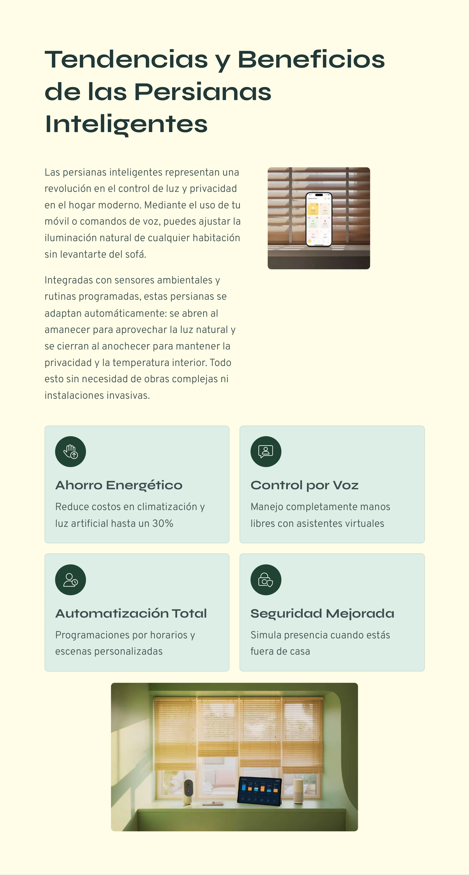Practical Course on Installation and Use of Smart Curtains Blinds and Shades — Page 3