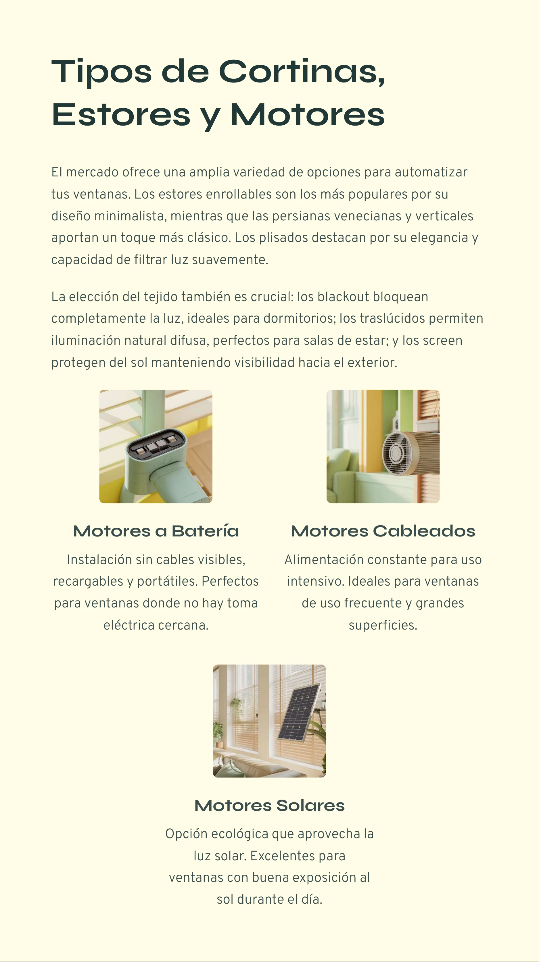 Practical Course on Installation and Use of Smart Curtains Blinds and Shades — Page 4