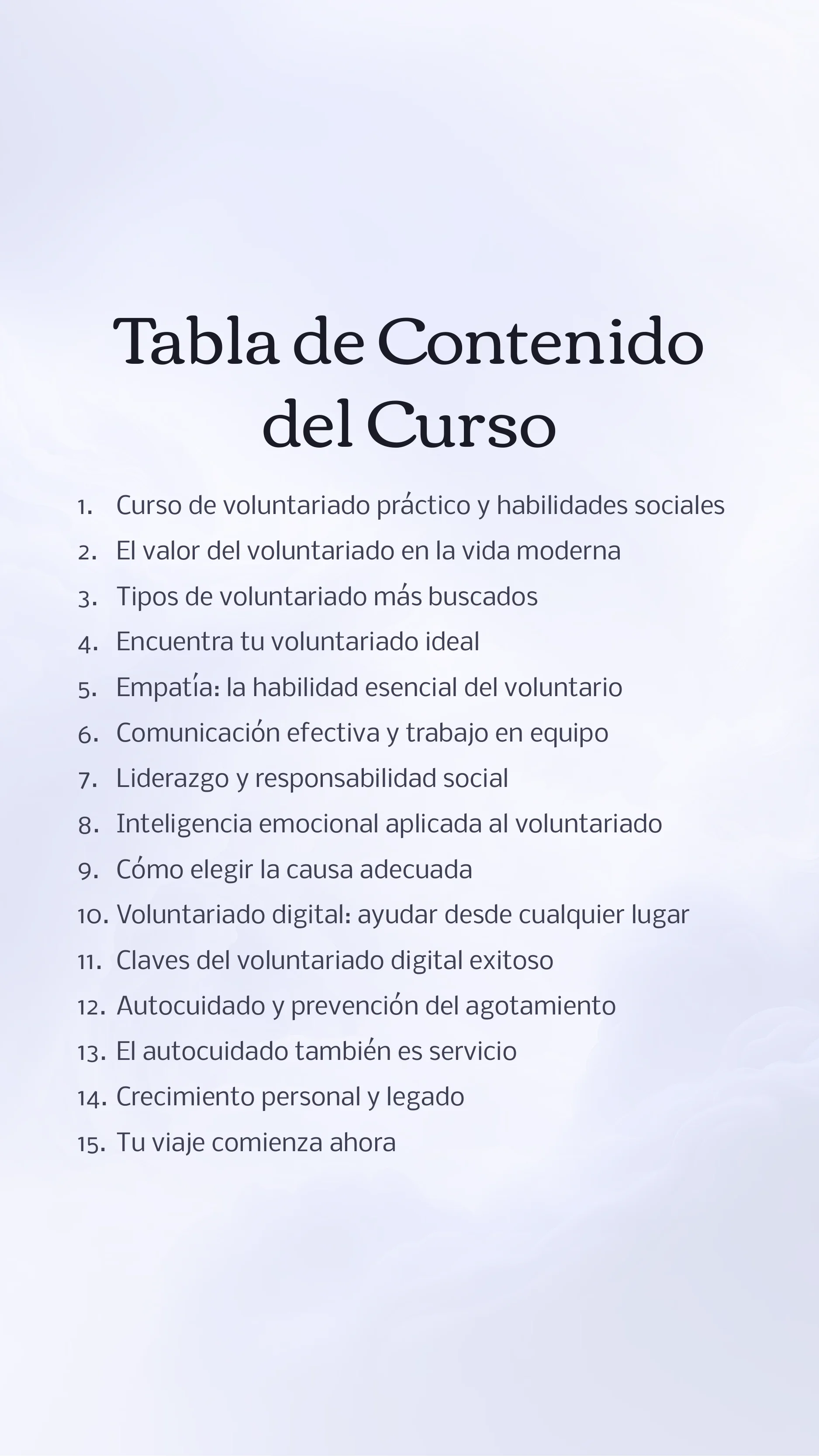 Practical Volunteering And Social Skills Course — Page 2