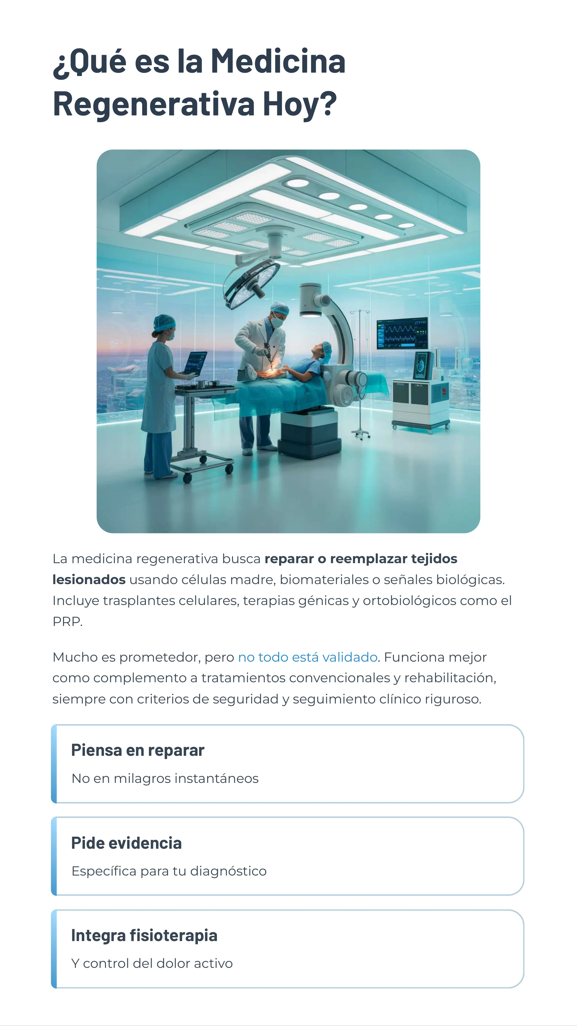 Regenerative Medicine: What Science Says Today — Page 3
