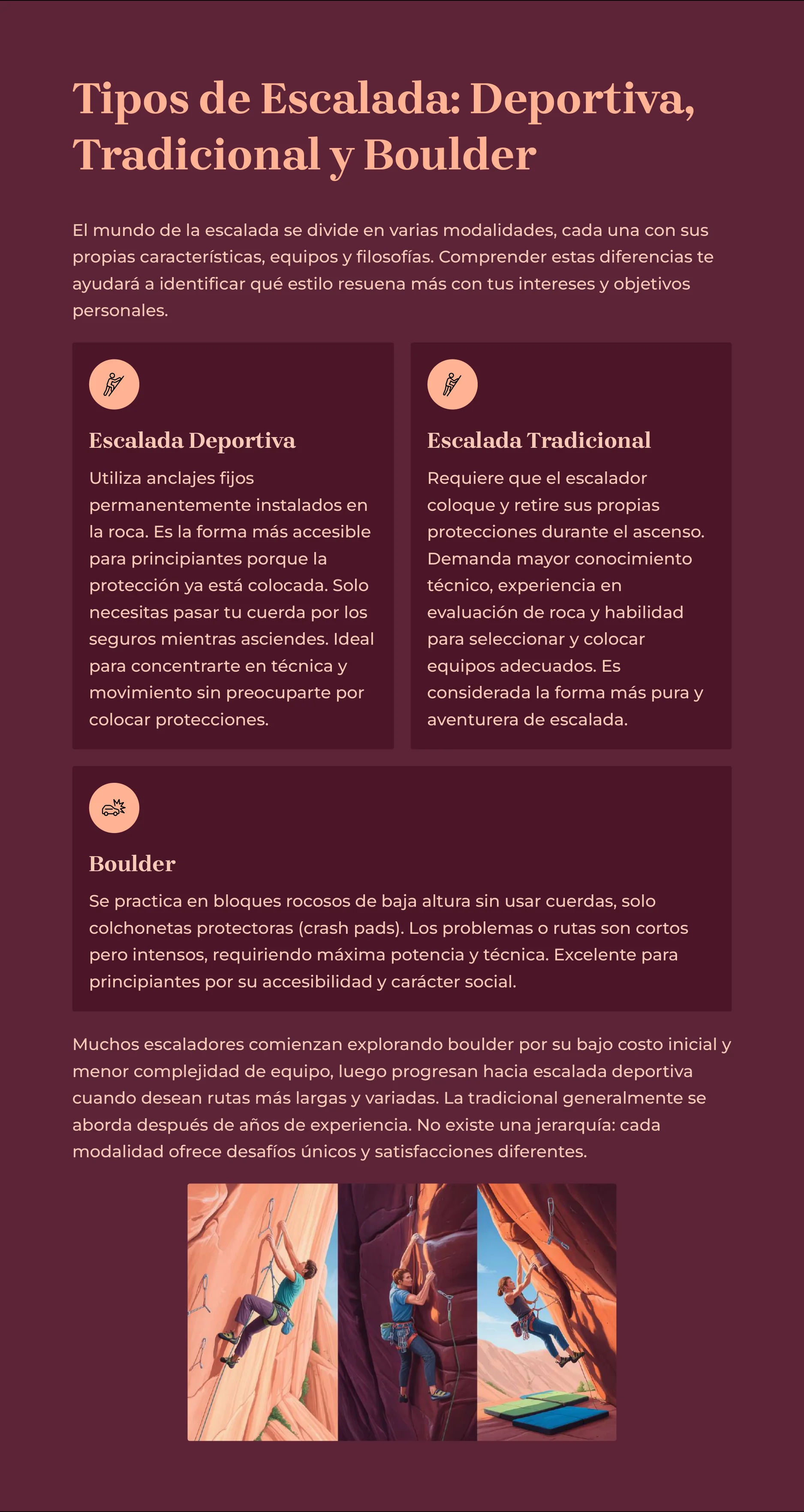 Rock Climbing Course for Enthusiasts — Page 4