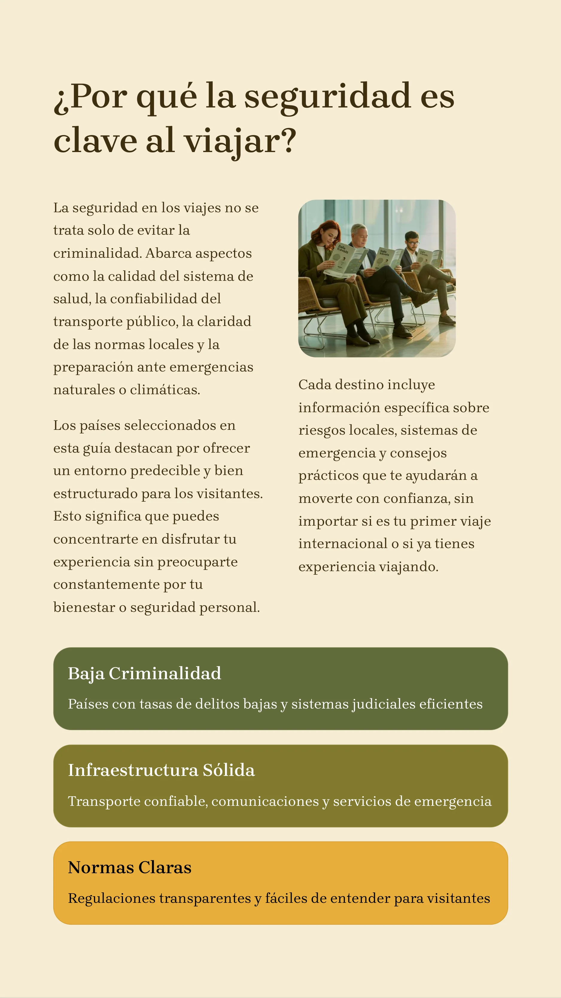 Safest Countries in the World to Travel — Page 3