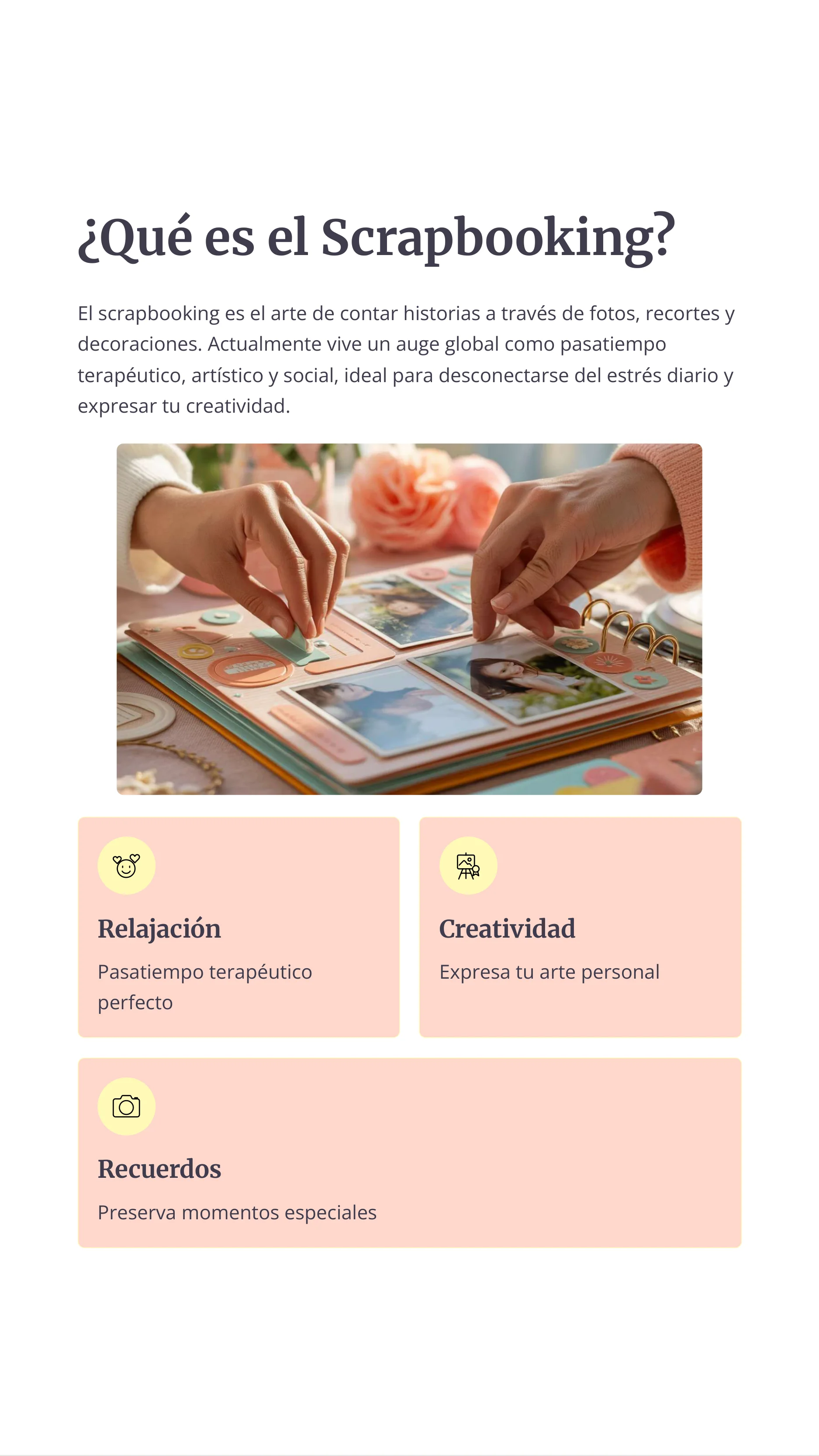 Scrapbooking: The Art Of Creating Unique Memories — Page 3