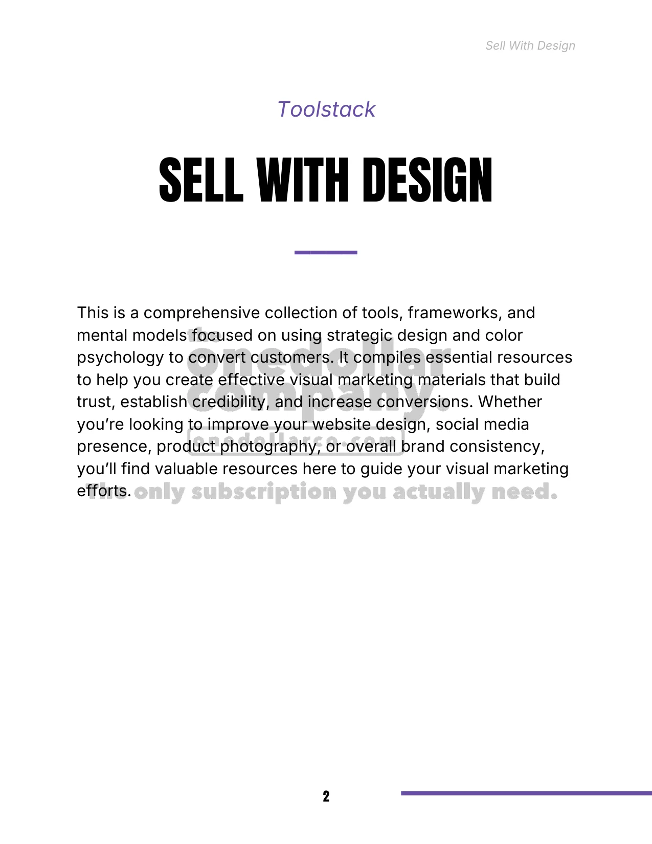 Sell With Design — Page 2