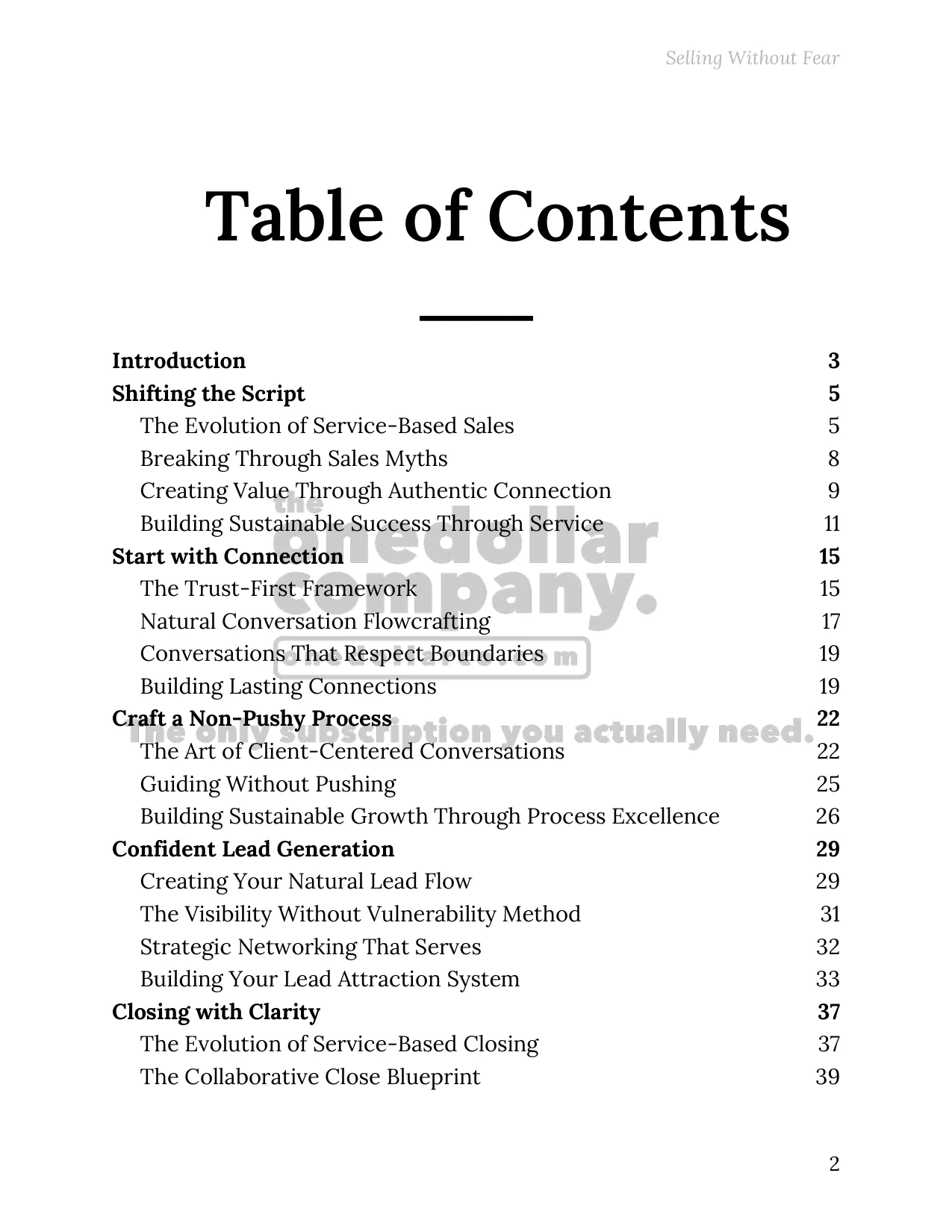 Selling Without Fear — Page 2