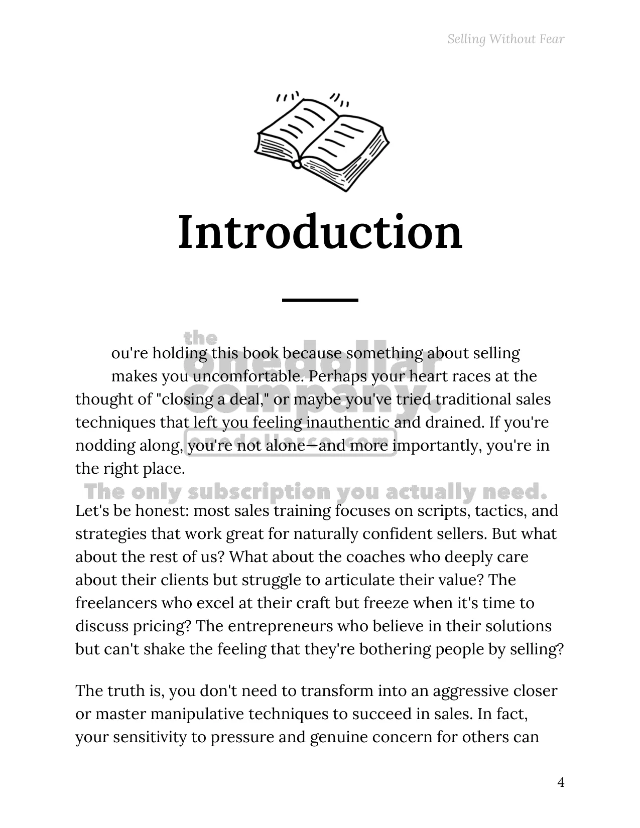 Selling Without Fear — Page 4