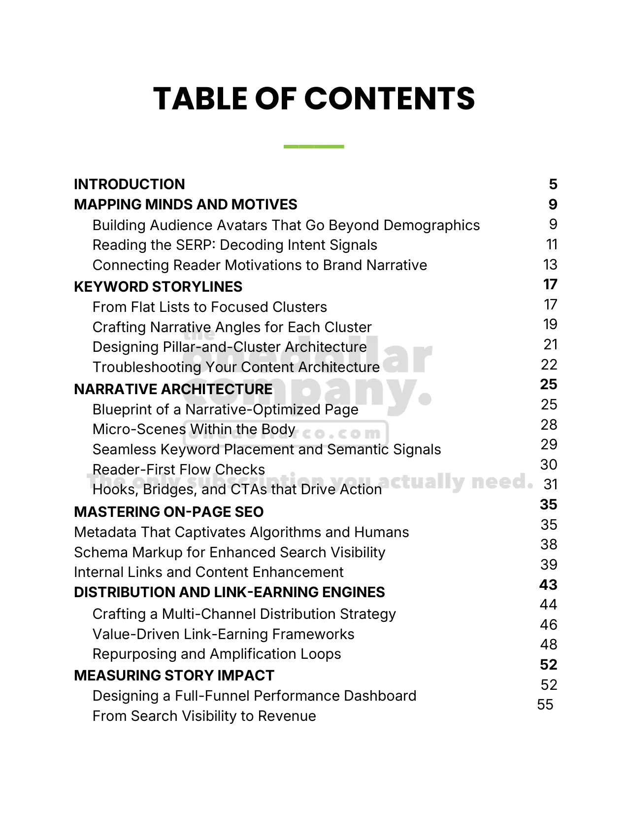 SEO-Driven Storytelling Advantage — Page 2