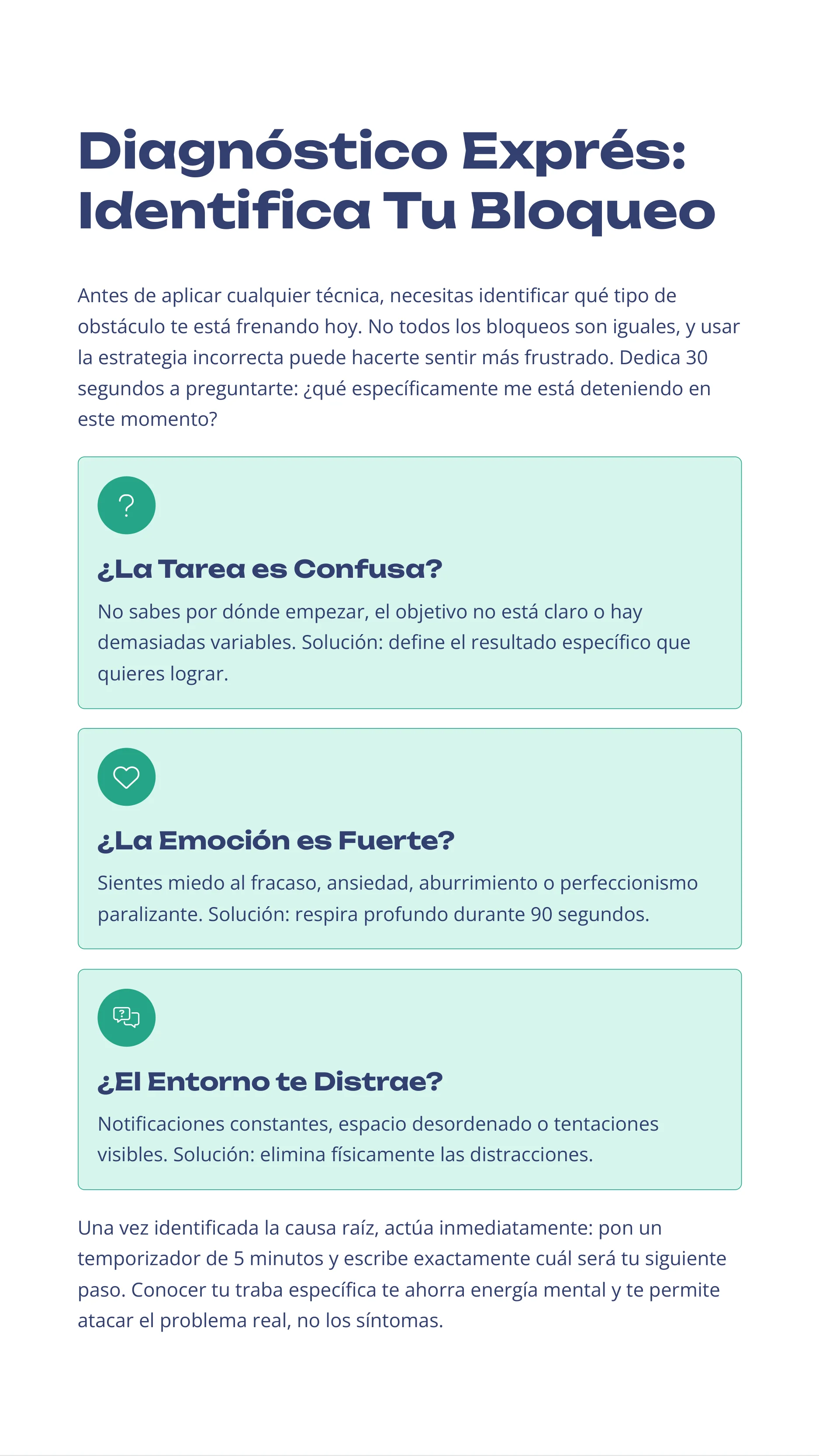 Stop Procrastinating Quick Guide — Page 4