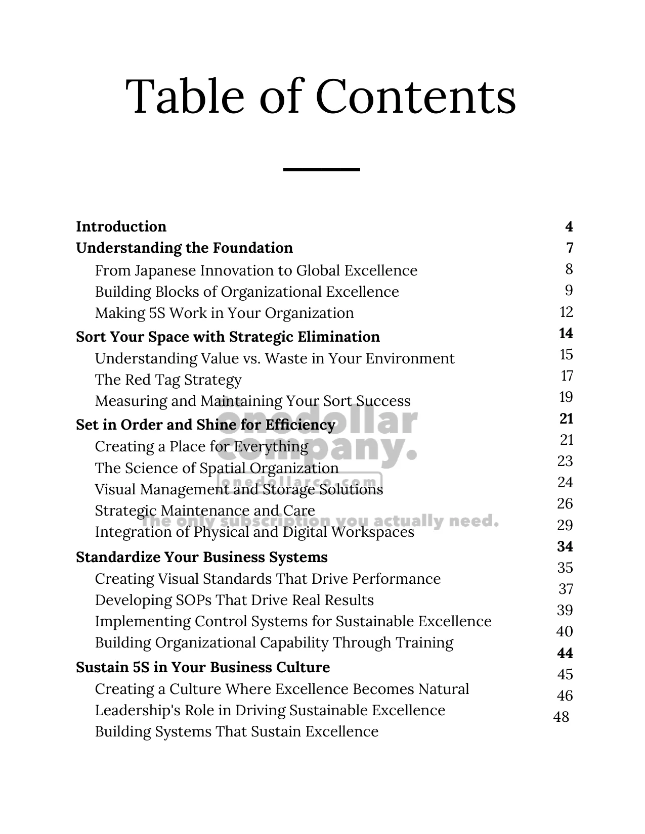 Streamline with the 5S Methodology — Page 2