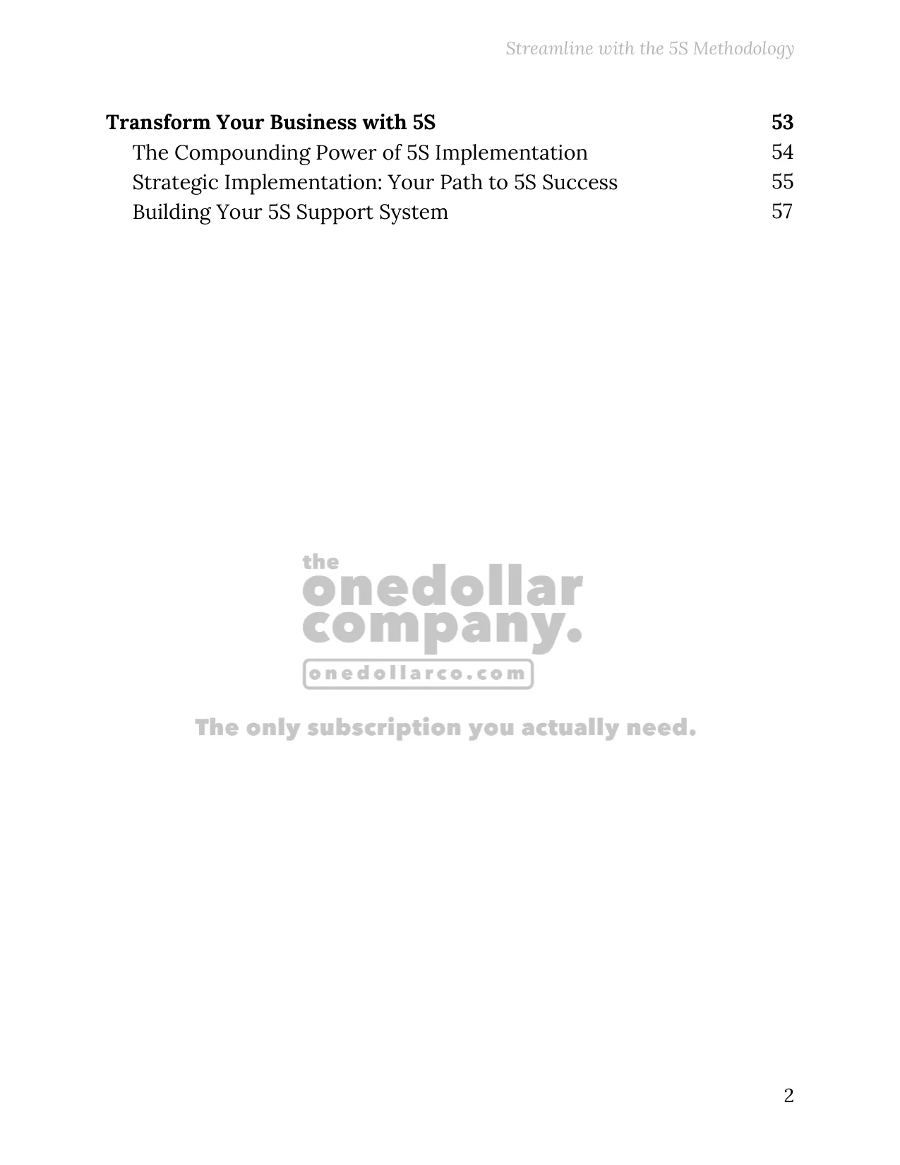 Streamline with the 5S Methodology — Page 3
