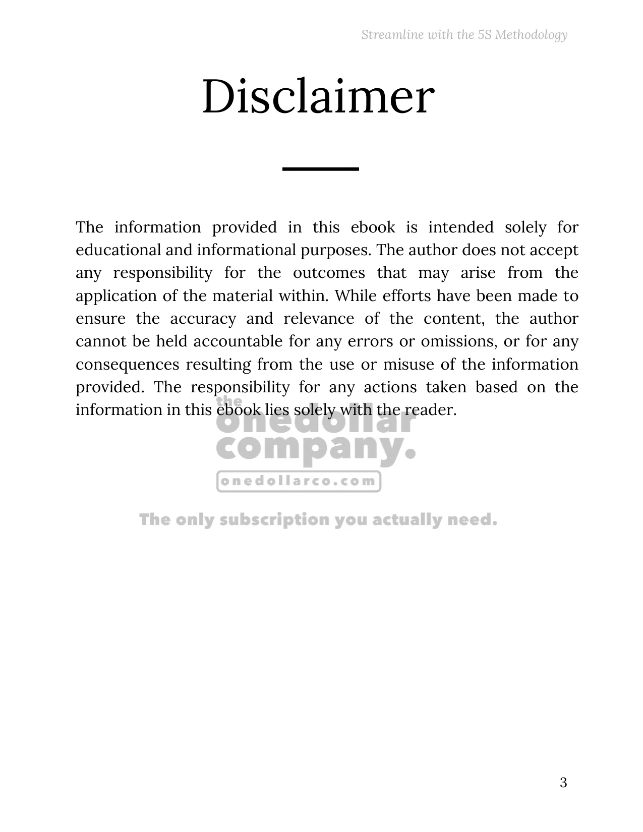 Streamline with the 5S Methodology — Page 4
