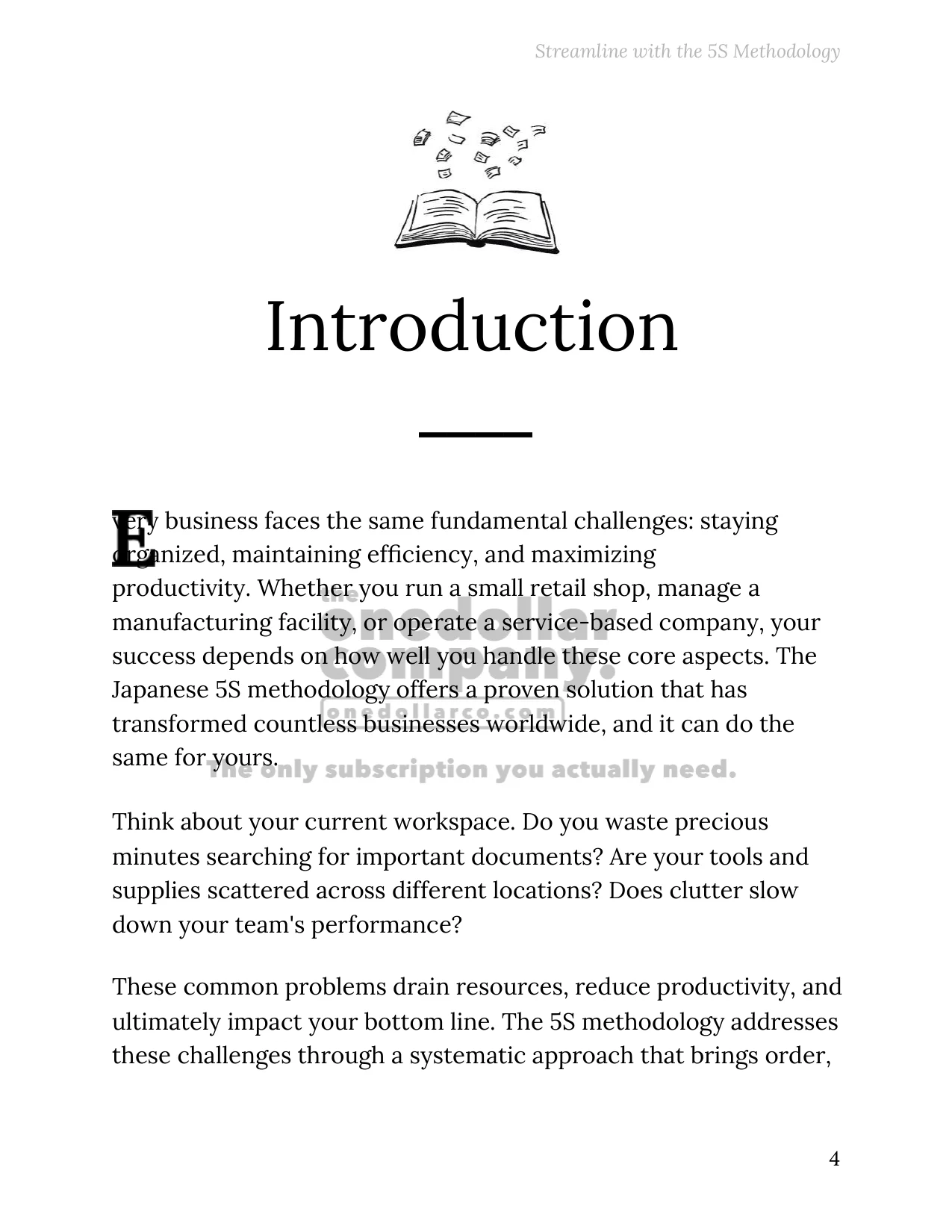Streamline with the 5S Methodology — Page 5