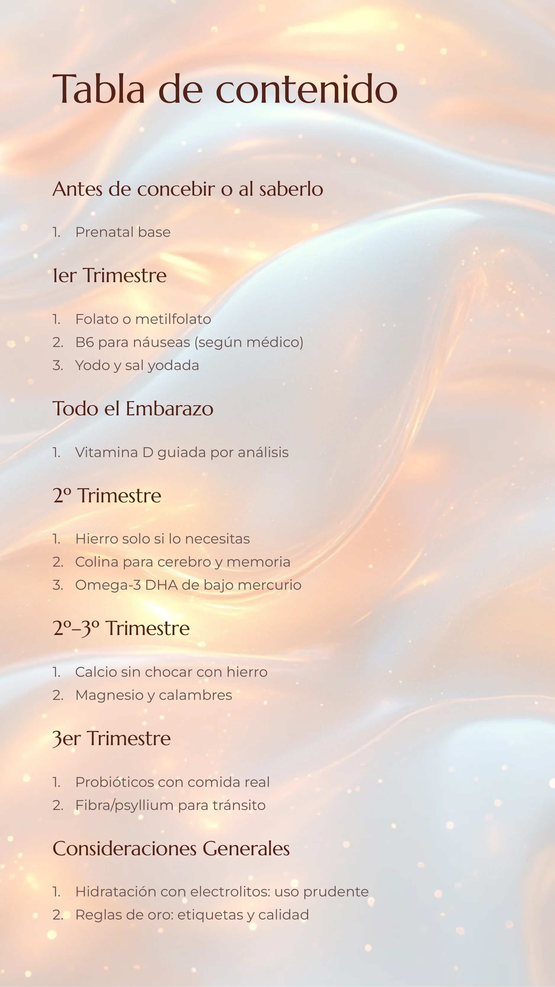 Supplements that truly make a difference in each trimester — Page 2