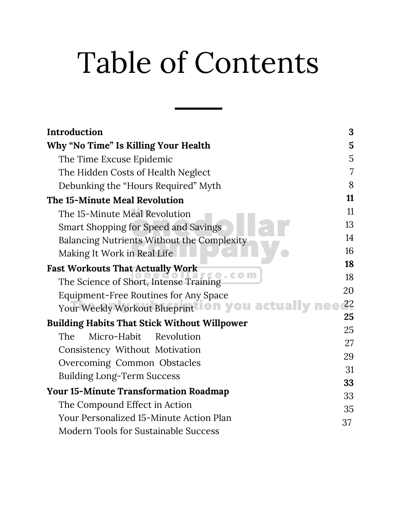 The 15 Minute Wellness Blueprint — Page 2