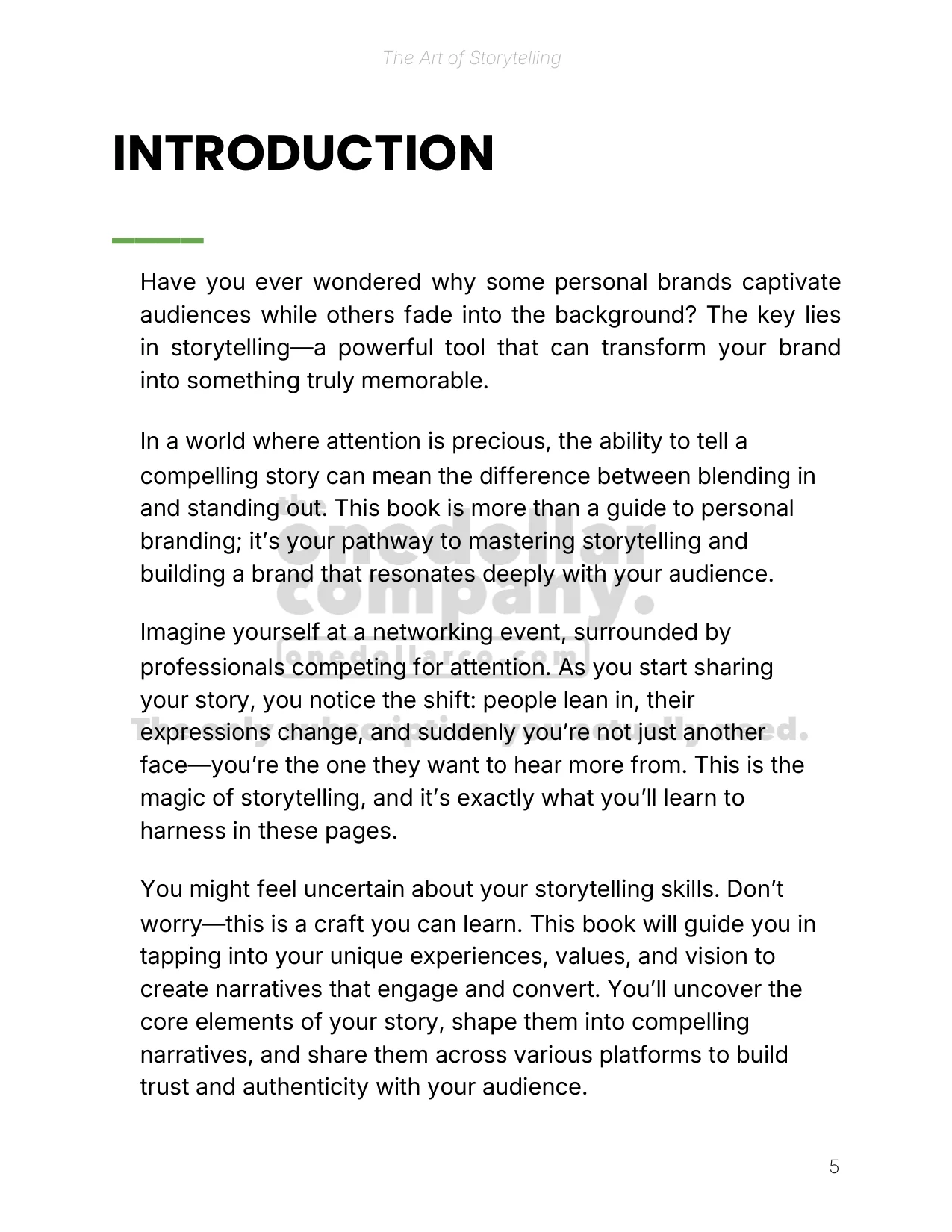 The Art of Storytelling — Page 6