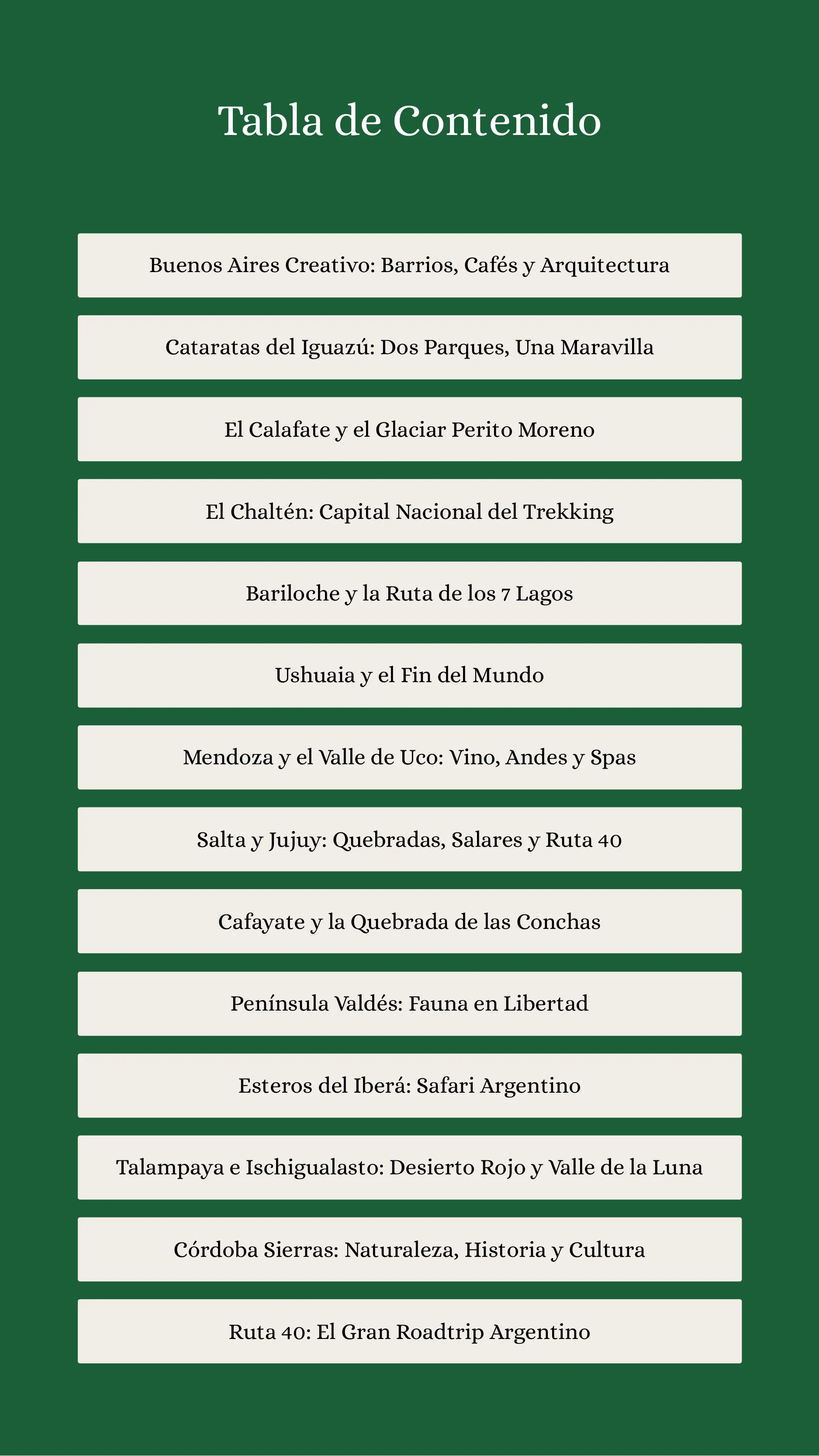 The Best Destinations in Argentina — Page 2