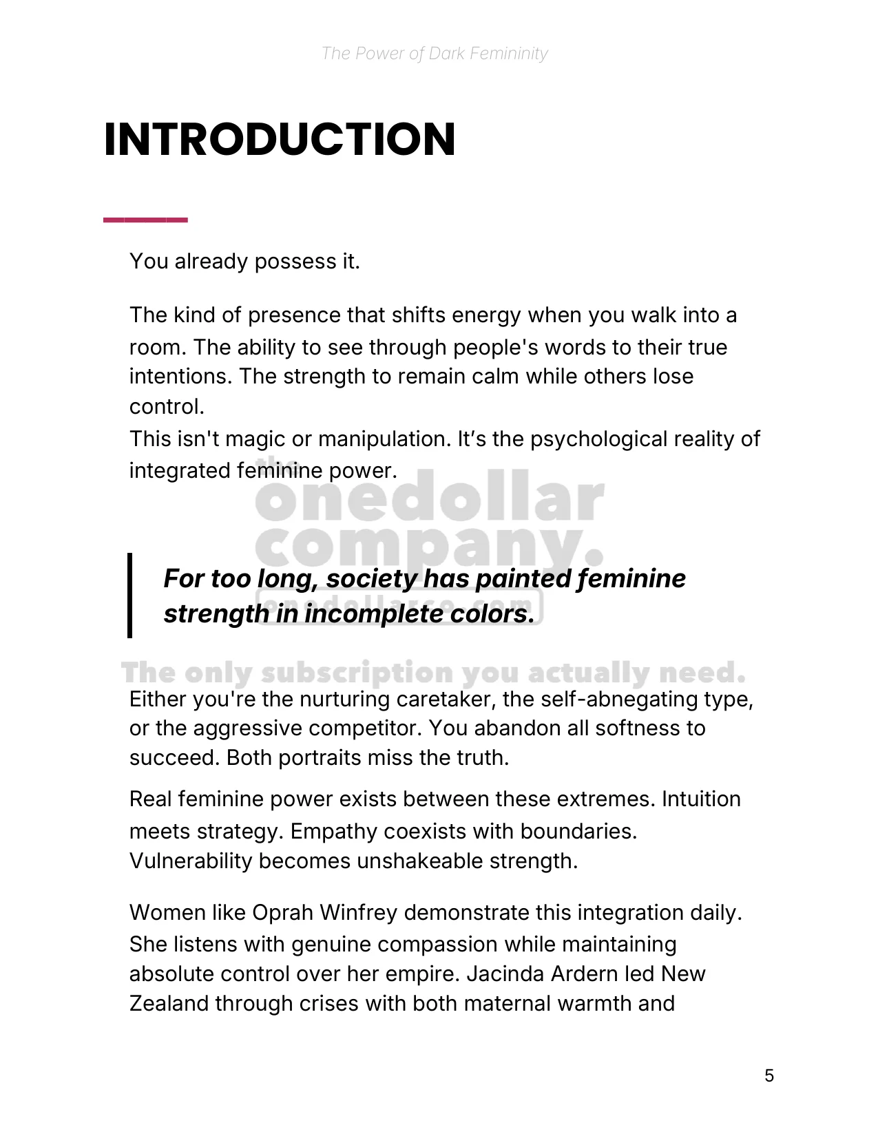 The Power of Dark Femininity — Page 6