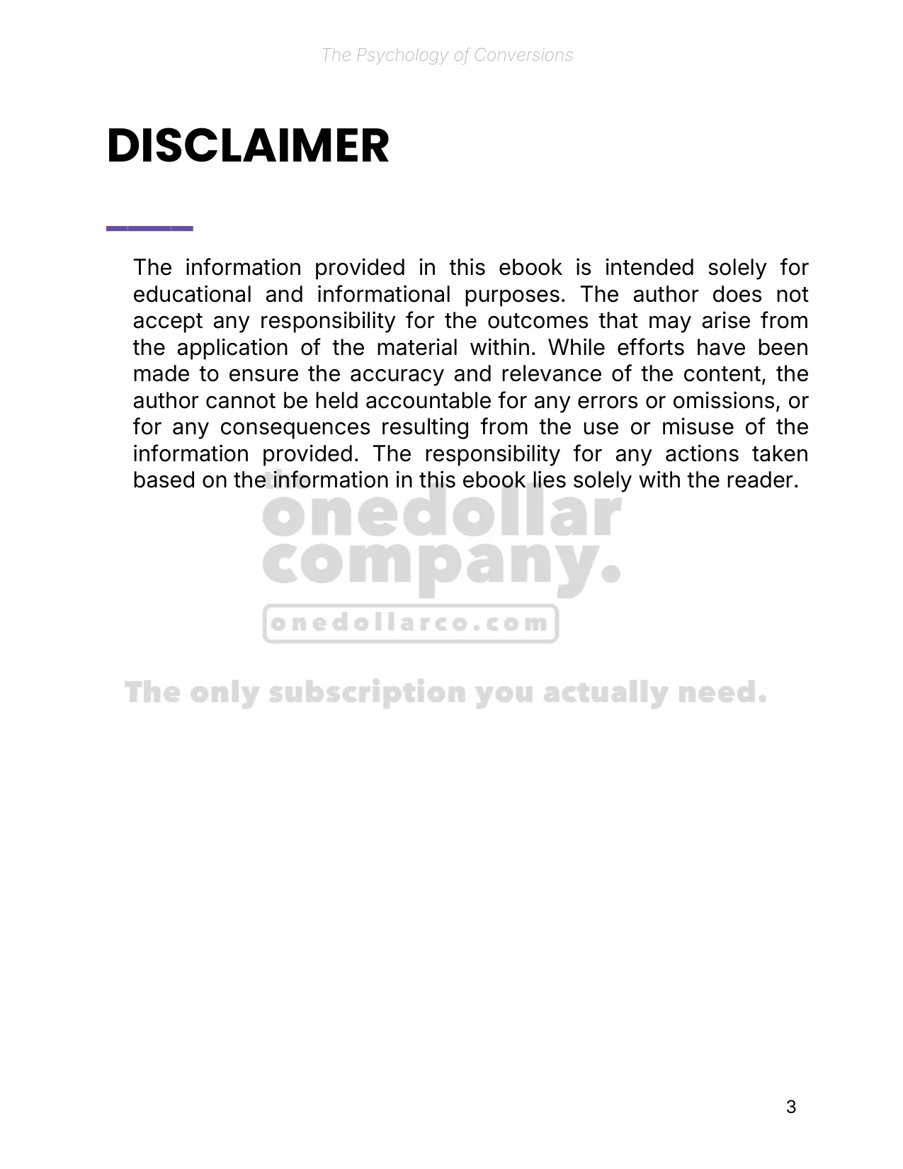 The Psychology of Conversions — Page 4
