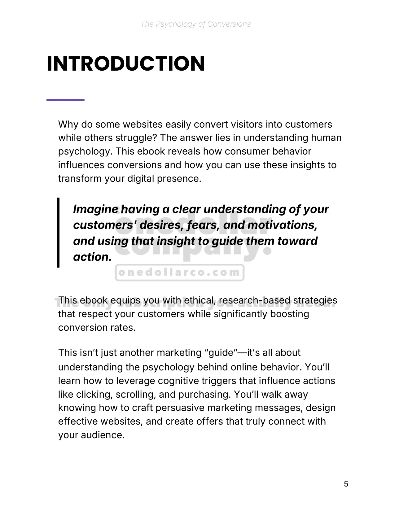 The Psychology of Conversions — Page 6