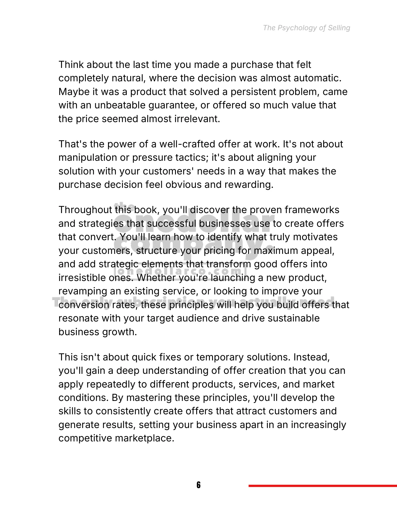 The Psychology of Selling — Page 6