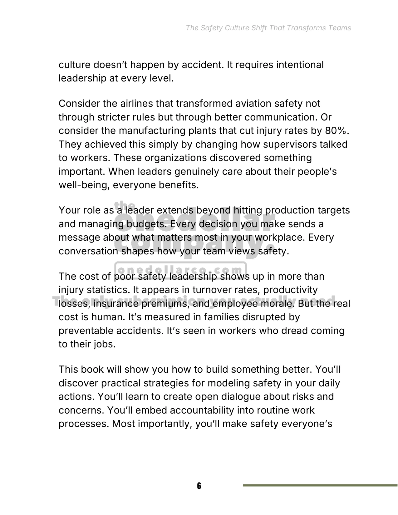 The Safety Culture Shift That Transforms Teams — Page 6