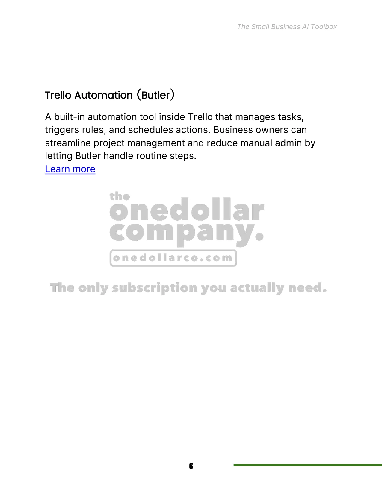 The Small Business AI Toolbox — Page 6