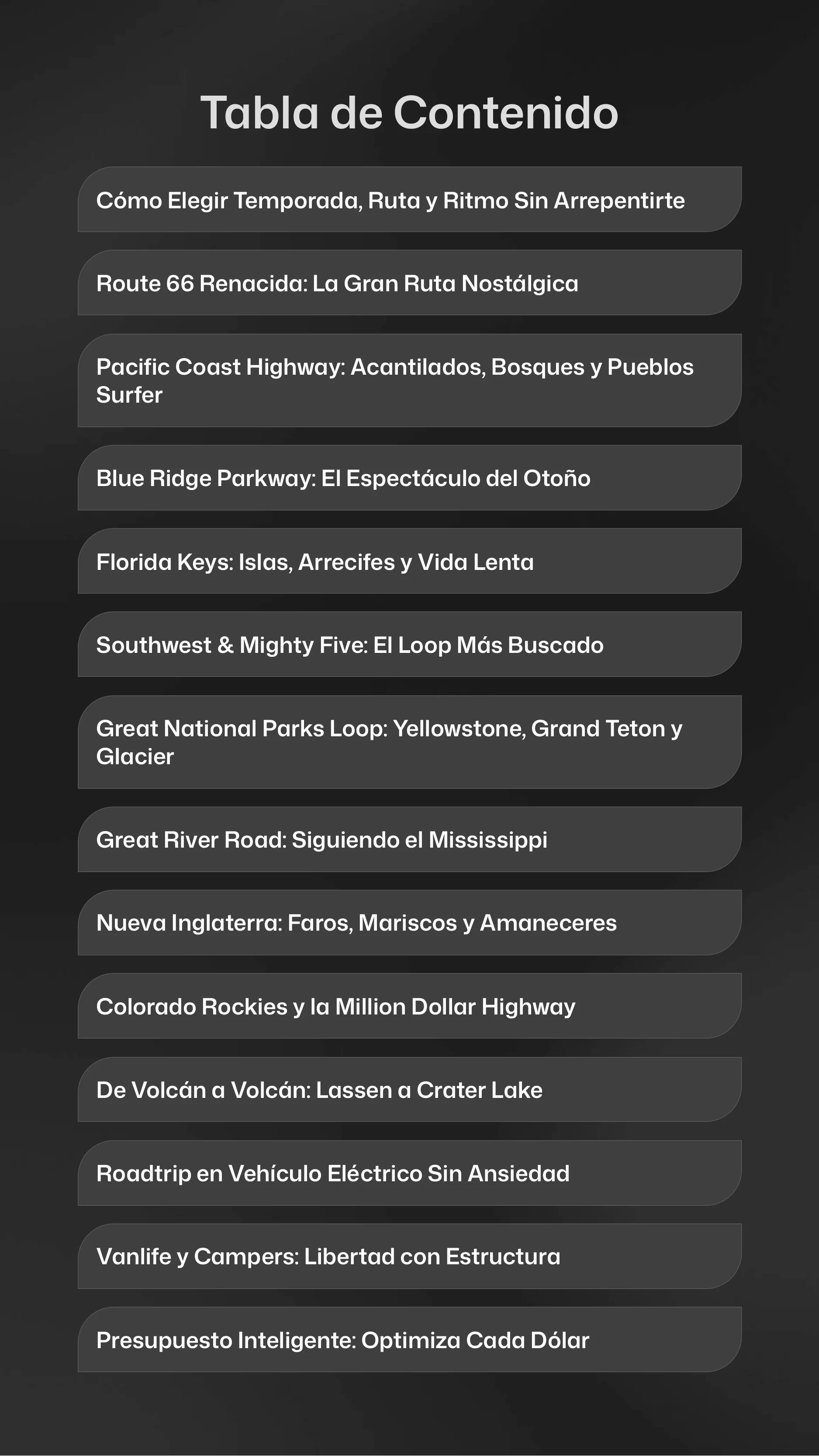 The ultimate US Road trip — Page 2
