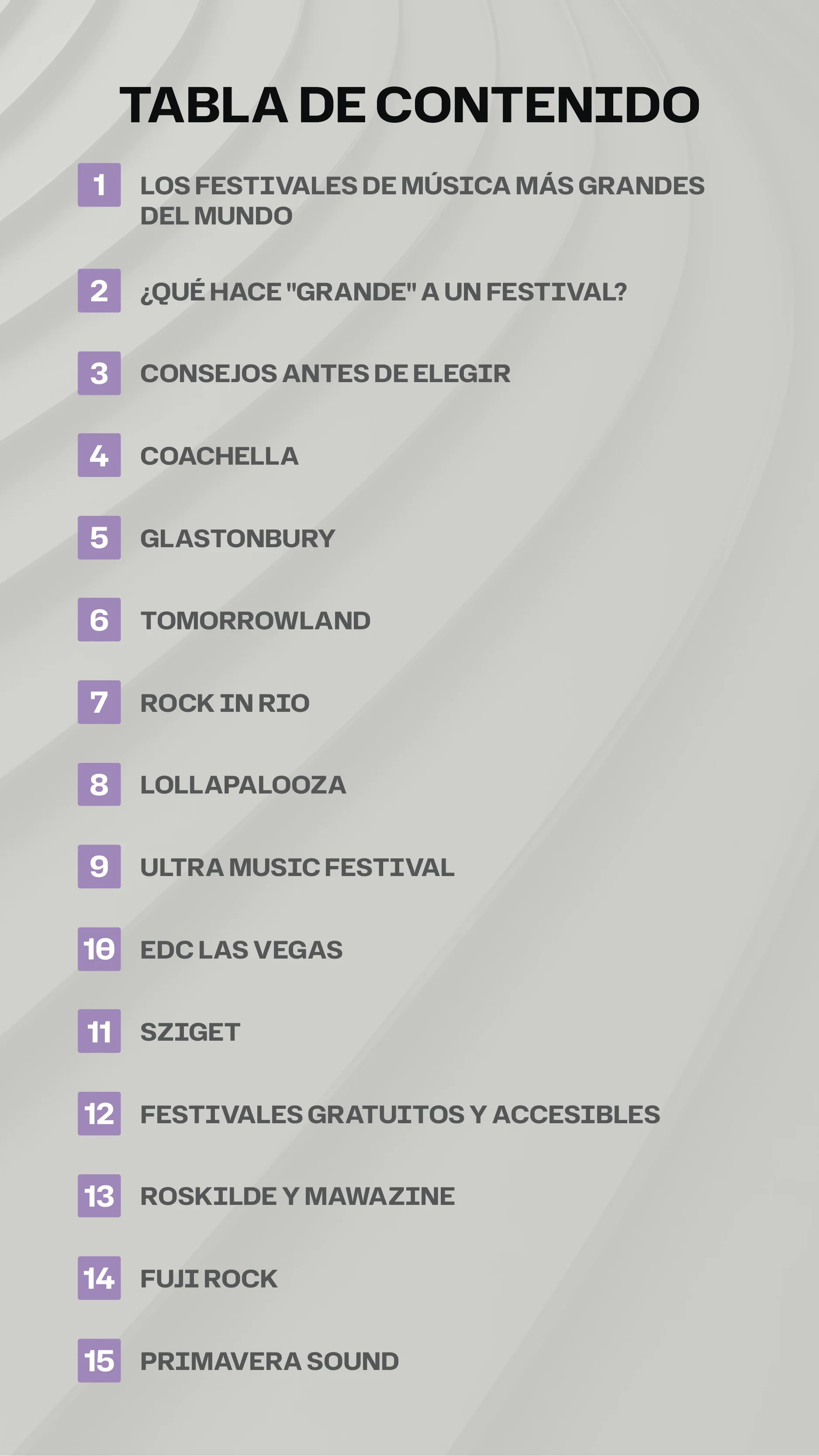 The World’s Biggest Music Festivals — Page 2