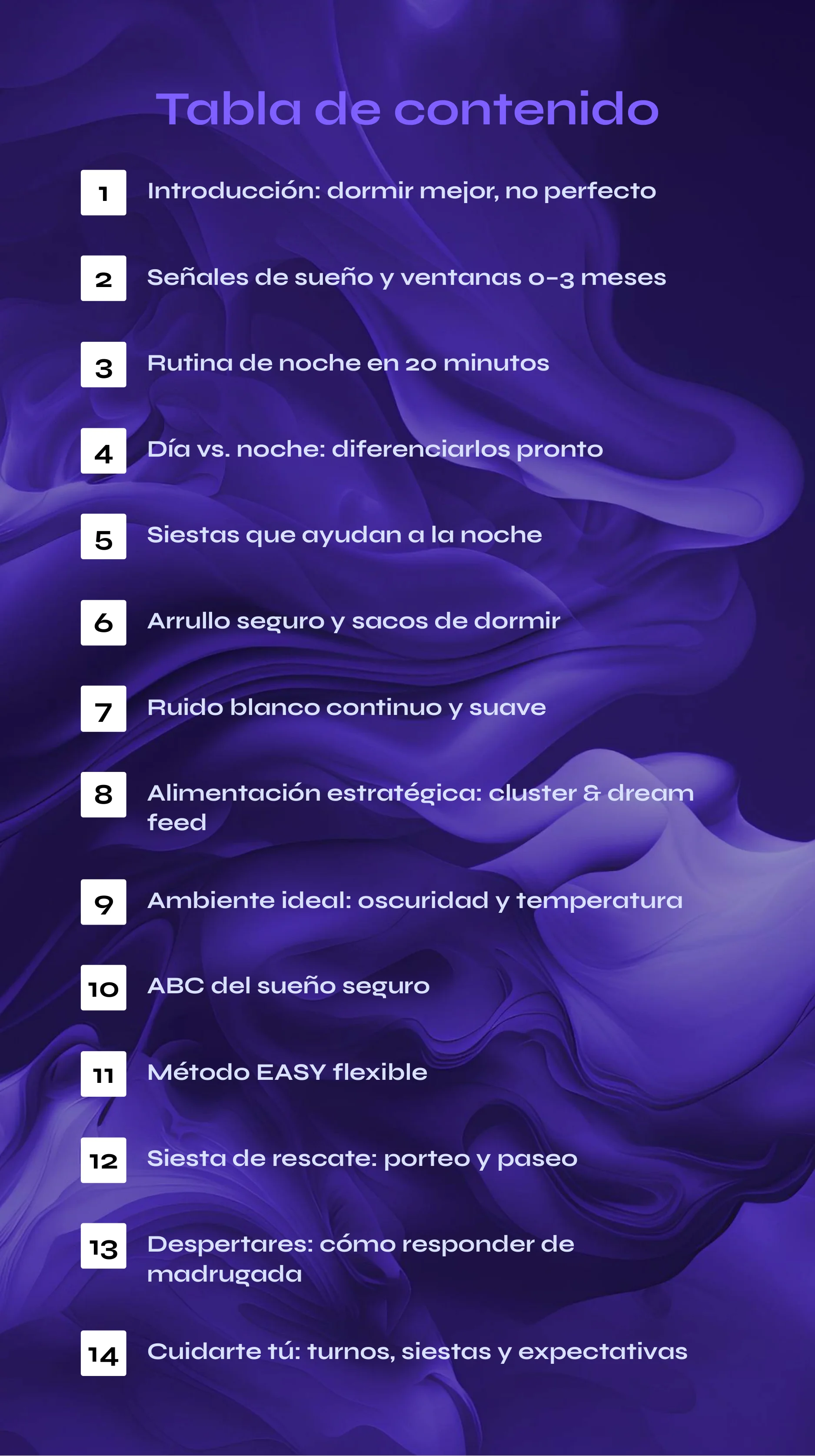 Tips for Your Child to Sleep Better from the First Month — Page 2
