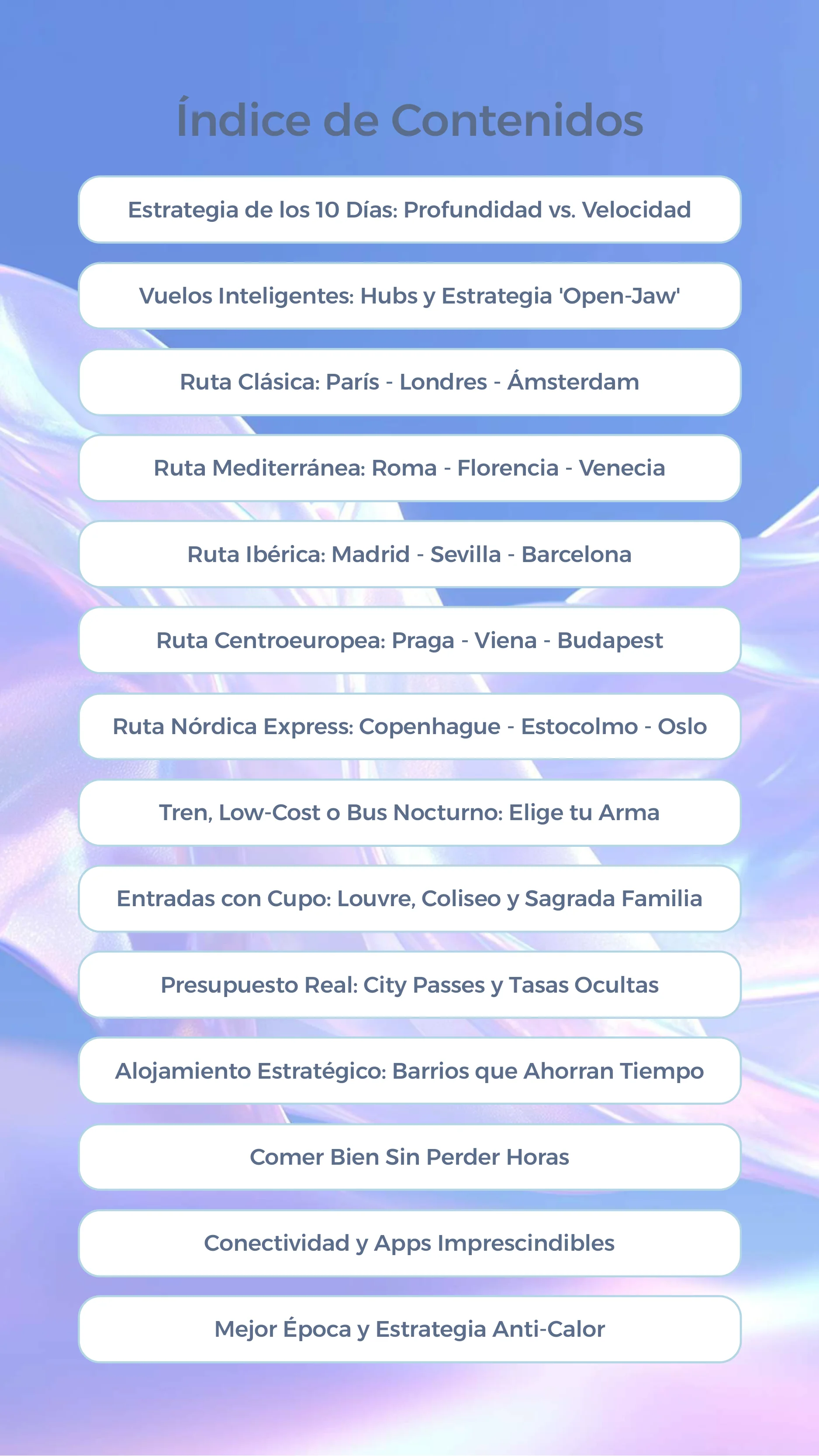 Ultimate Guide to Europe in Just 10-Days — Page 2