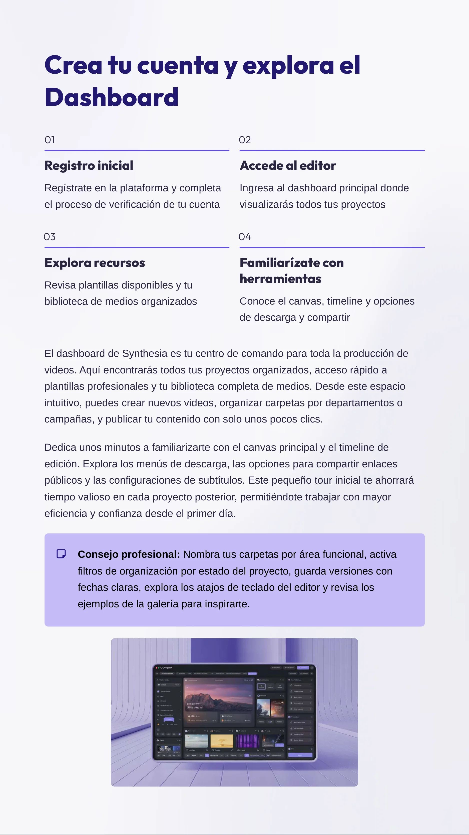 Use Synthesia for Your Work in 15-Steps — Page 4