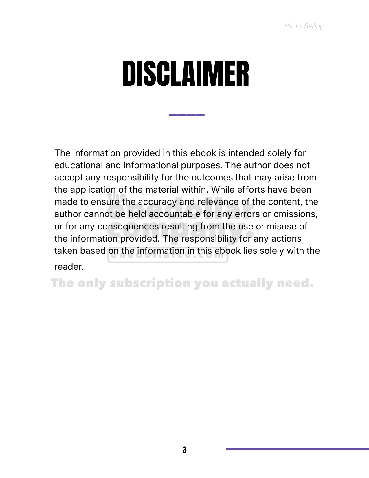 Visual Selling — Page 4