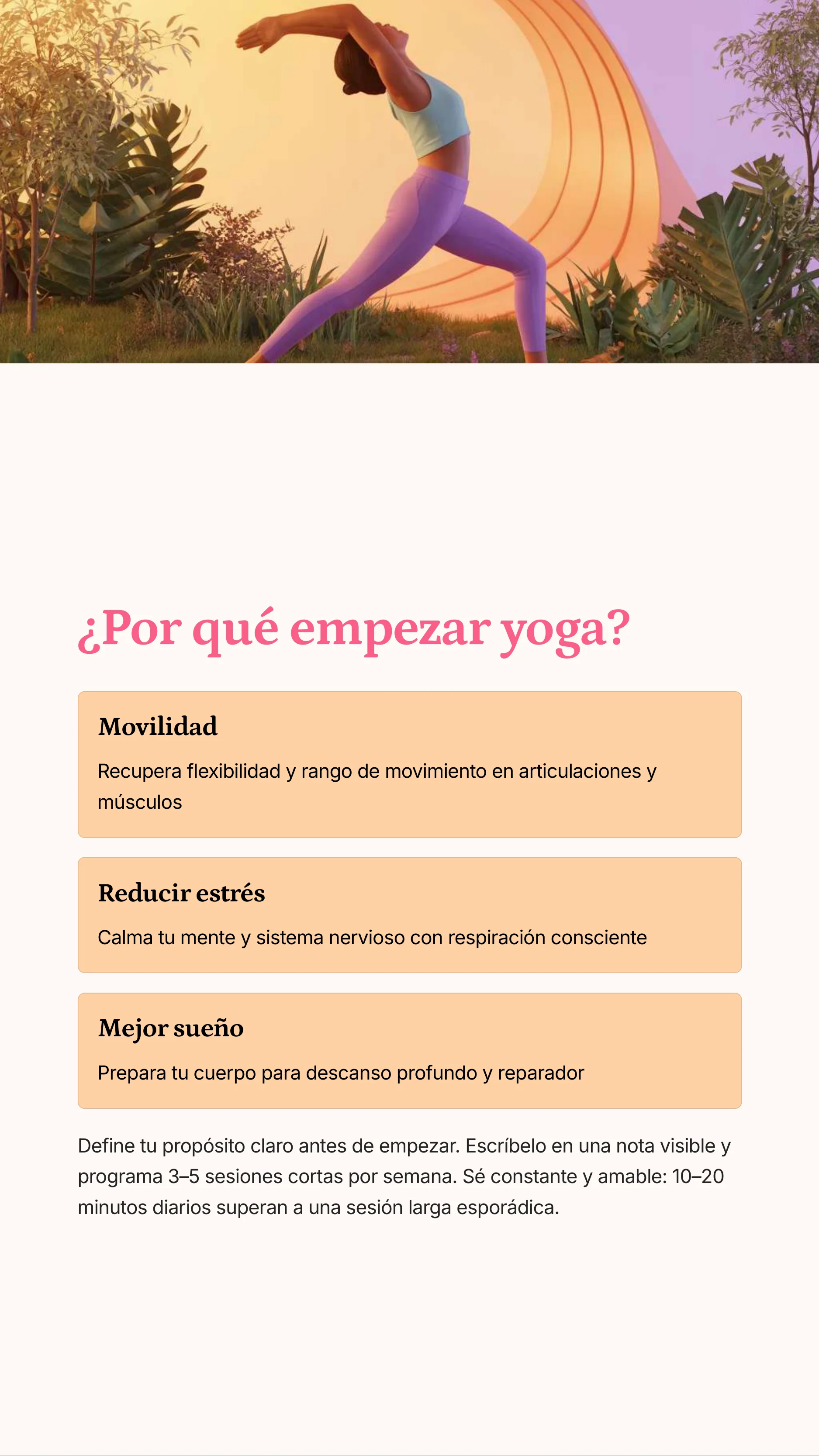 Yoga At Home For Beginners — Page 3