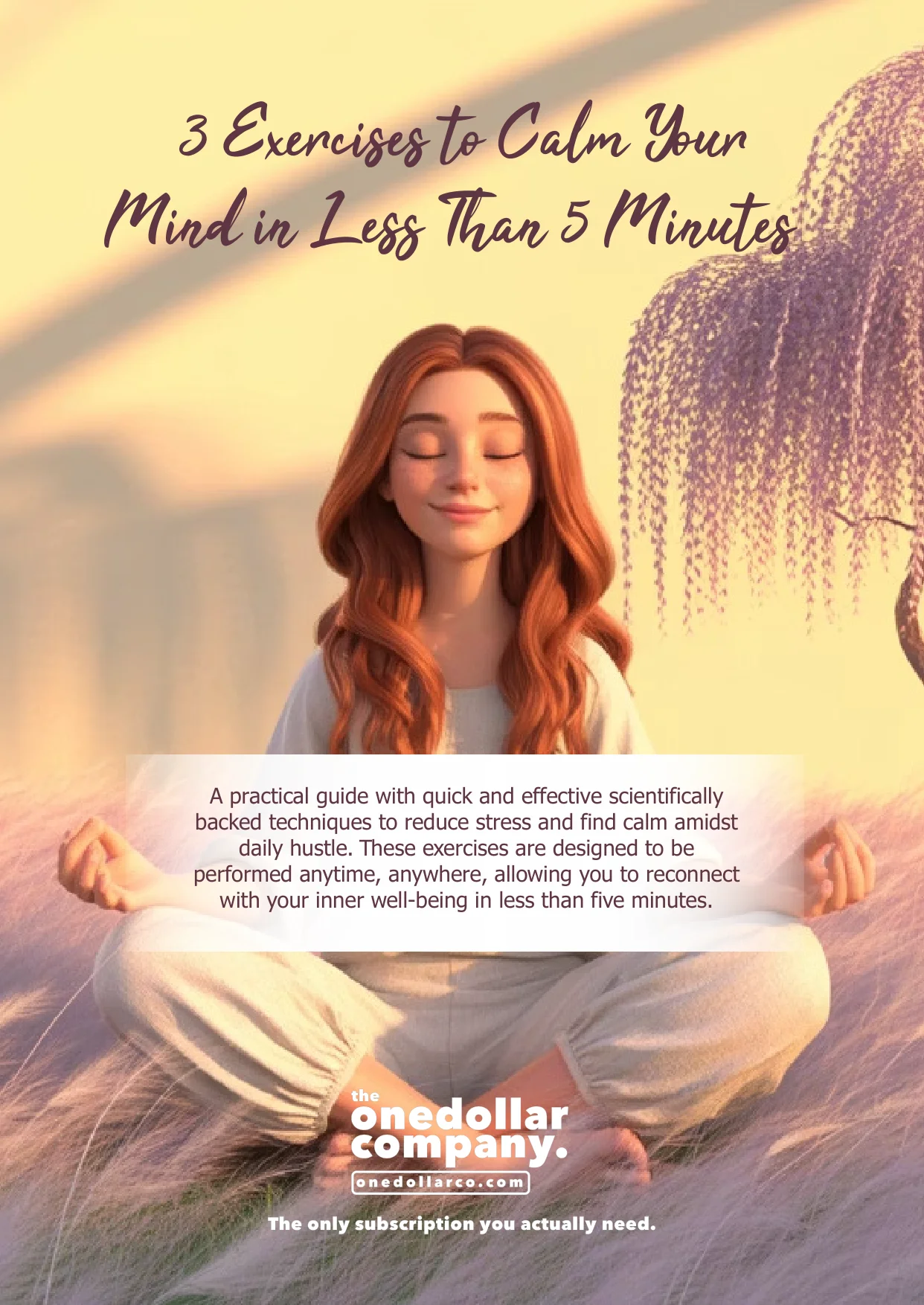 3 Exercises to Calm Your Mind in Less