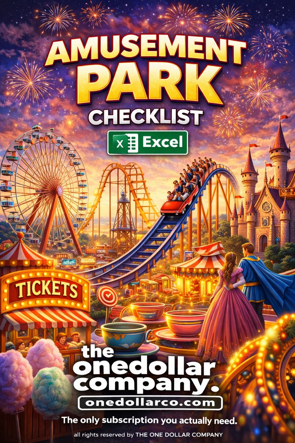 Amusement park checklist
