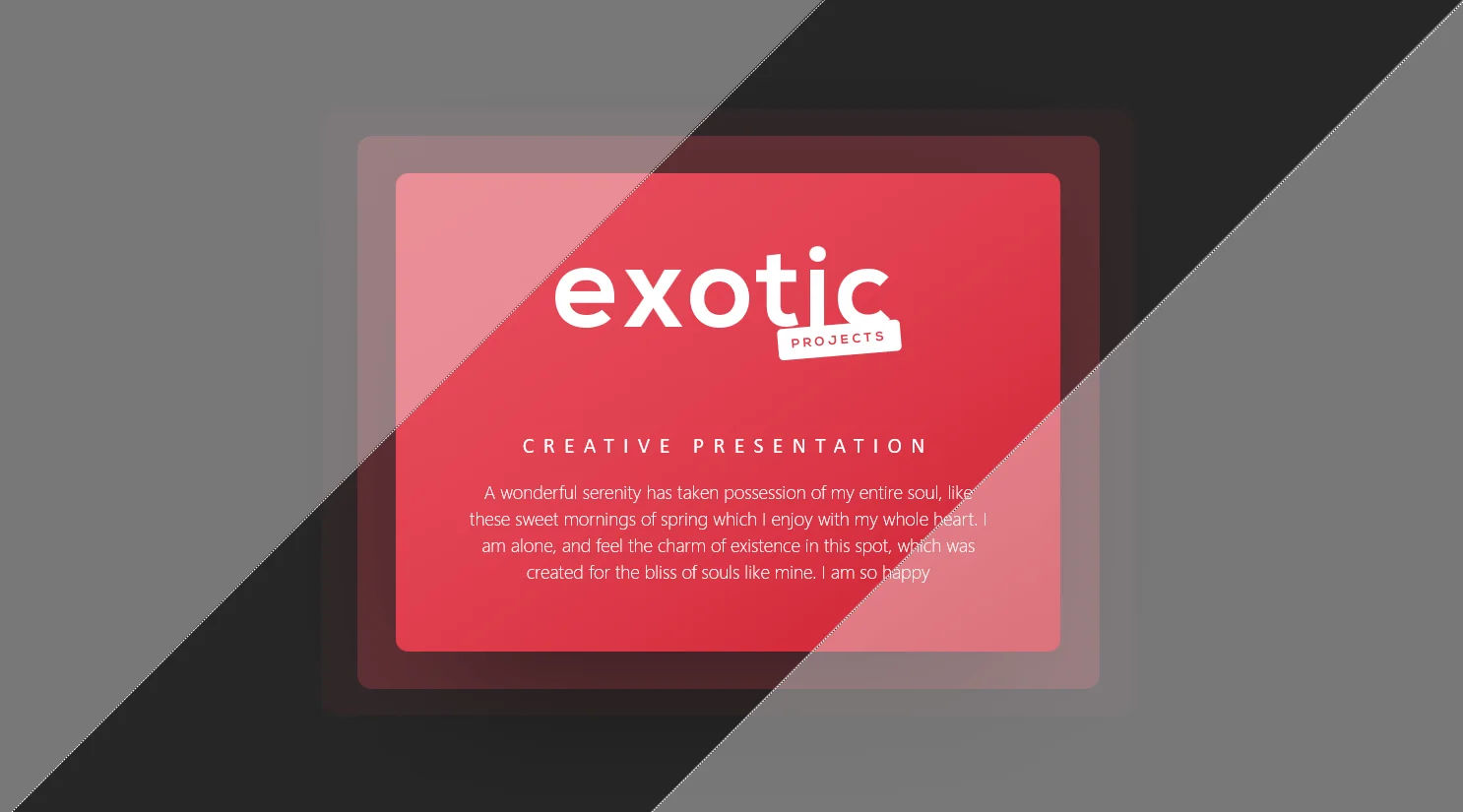 Animated Color 1 exotic wide Dark